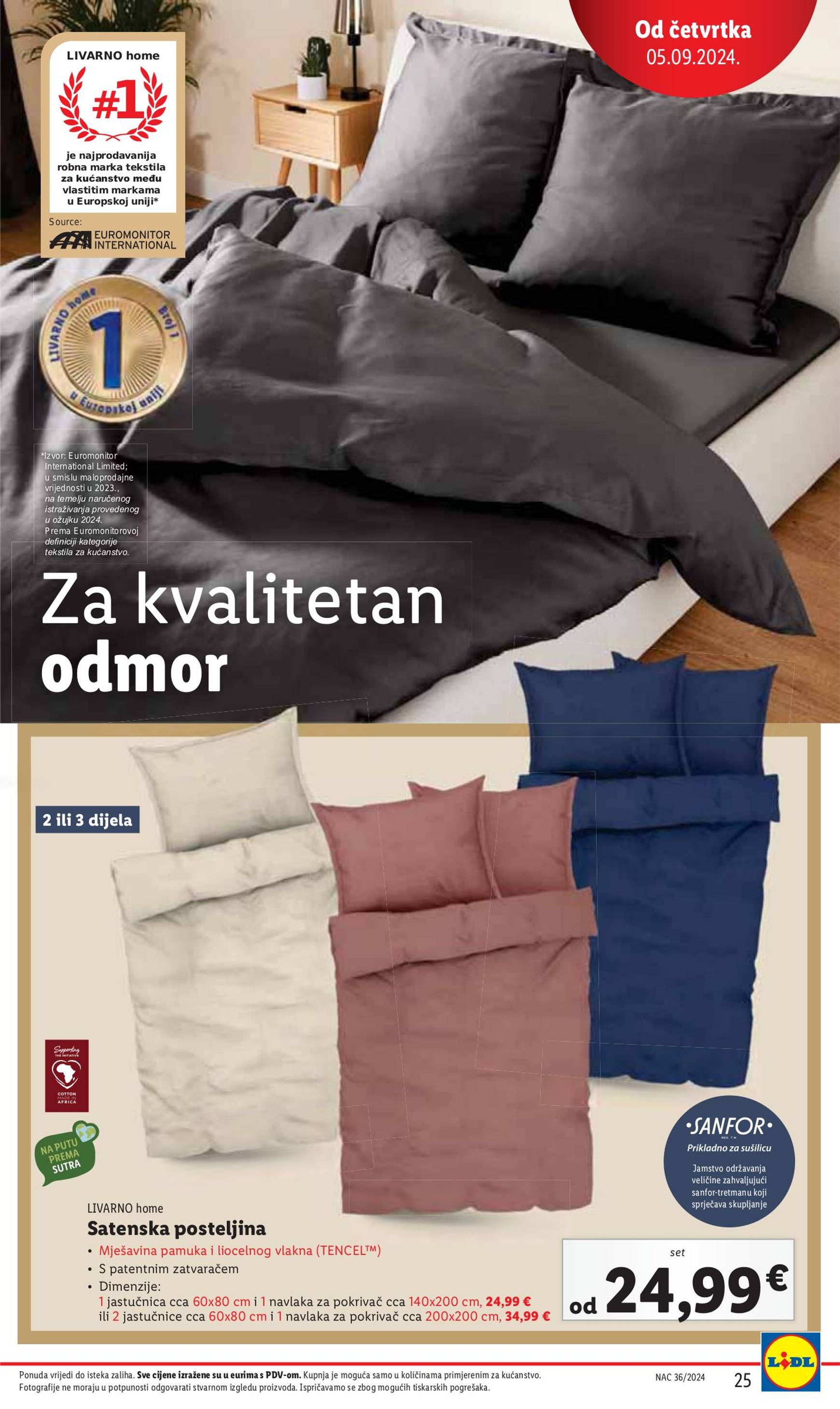 lidl - Novi katalog Lidl 05.09. - 08.09. - page: 25