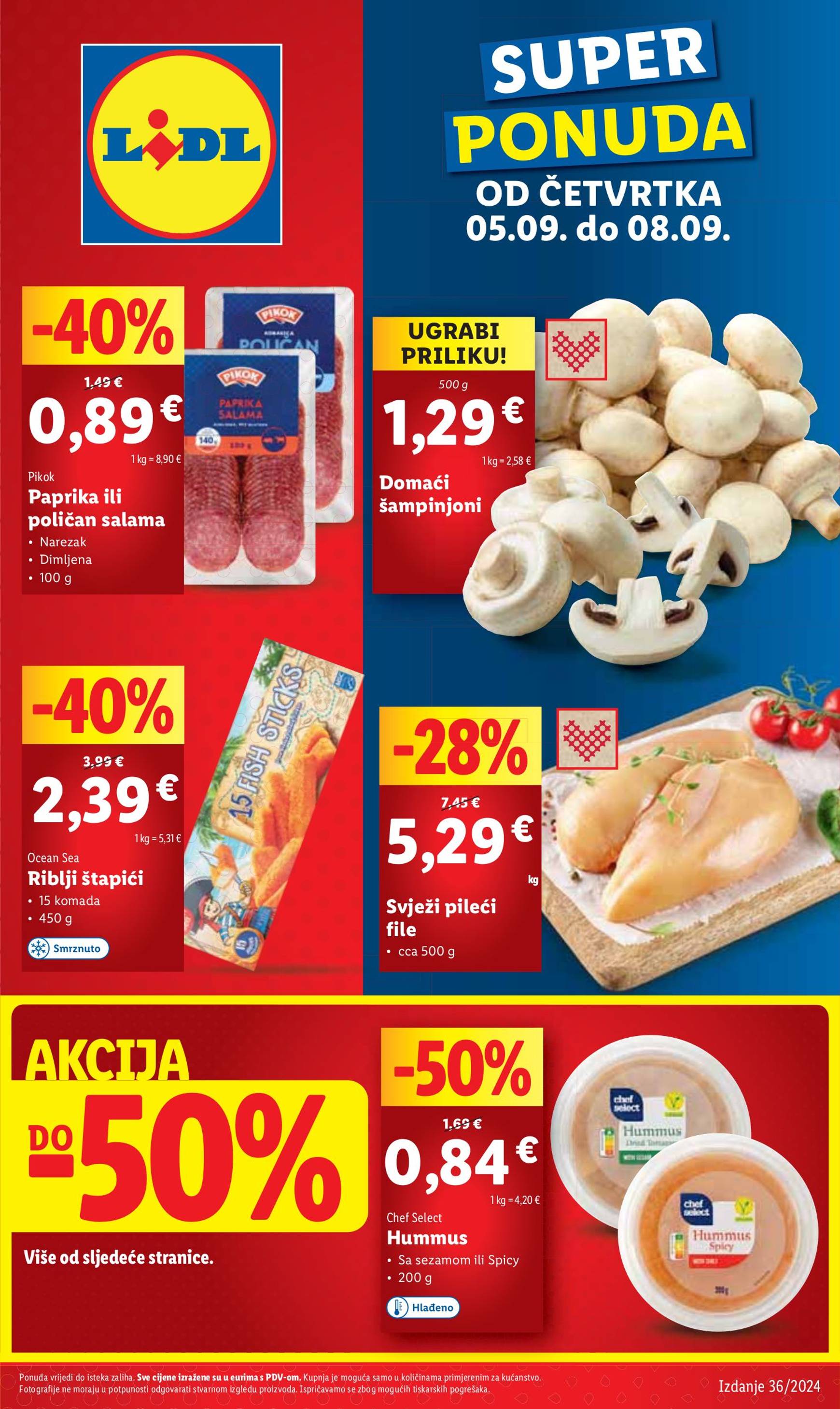 lidl - Novi katalog Lidl 05.09. - 08.09. - page: 1