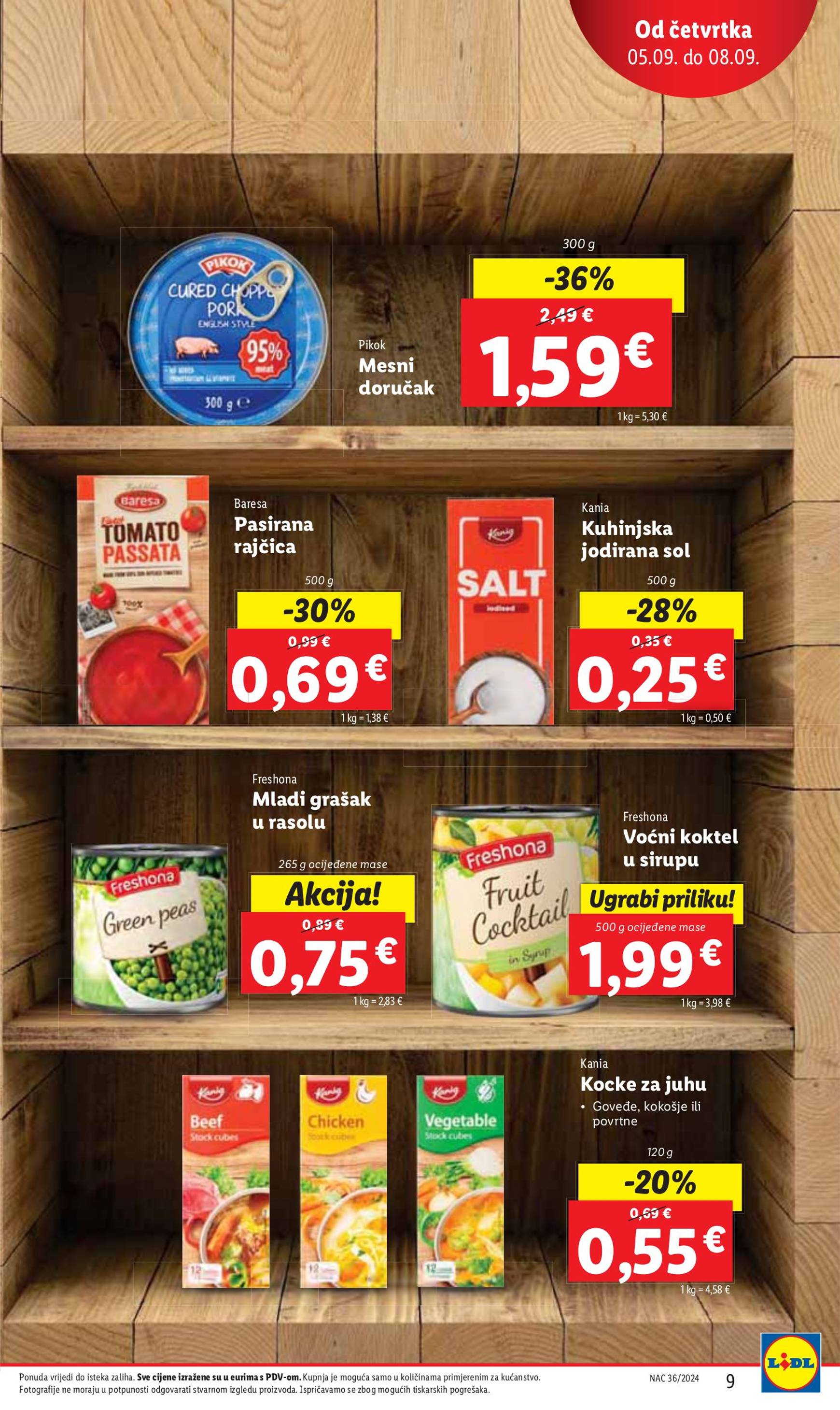 lidl - Novi katalog Lidl 05.09. - 08.09. - page: 9