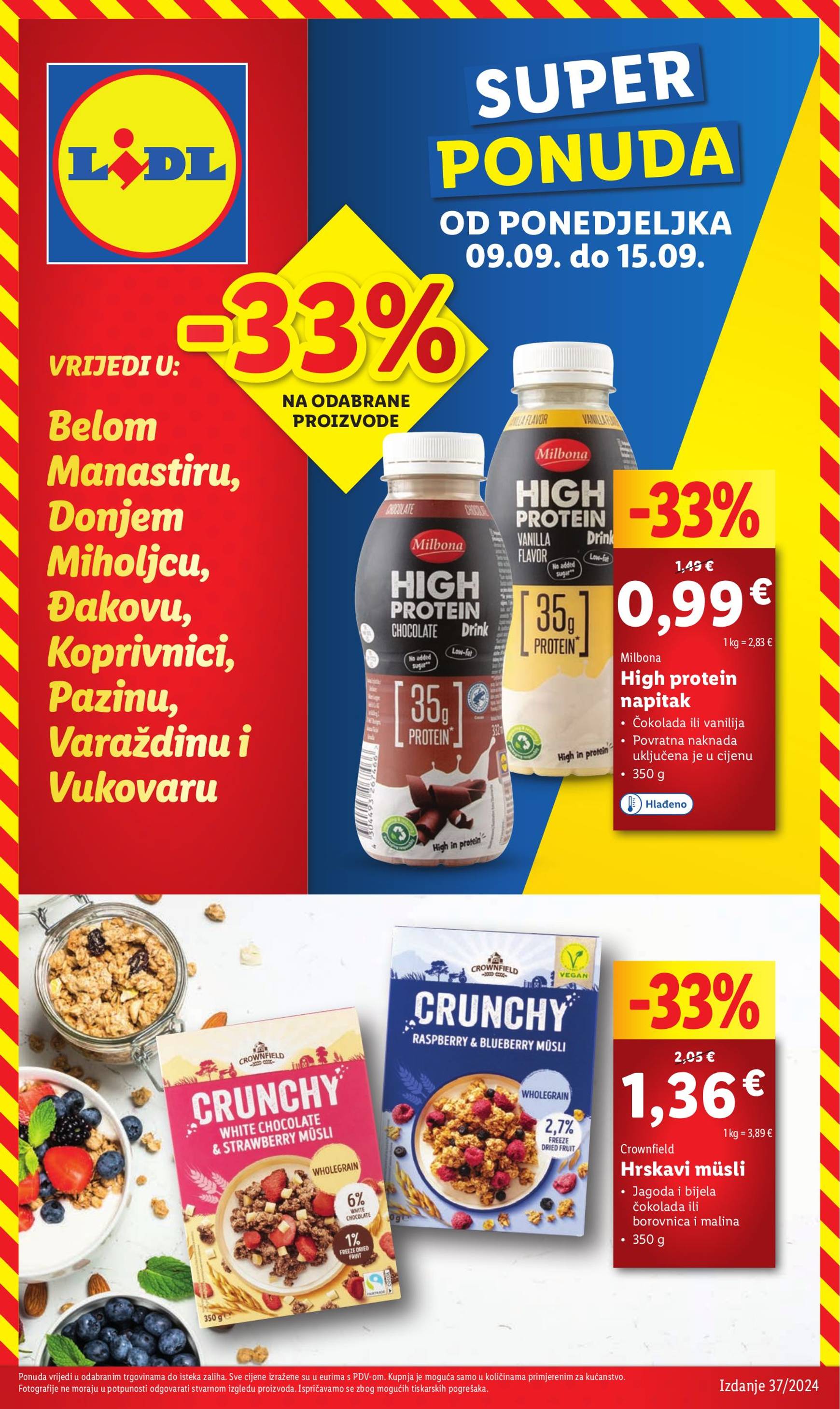 lidl - Novi katalog Lidl - Super Ponuda 09.09. - 15.09. - page: 1