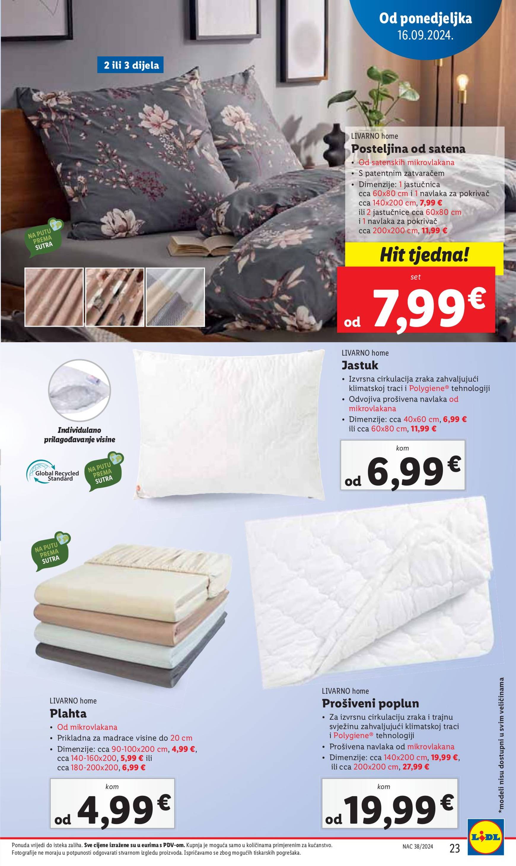 lidl - Novi katalog Lidl 16.09. - 22.09. - page: 23