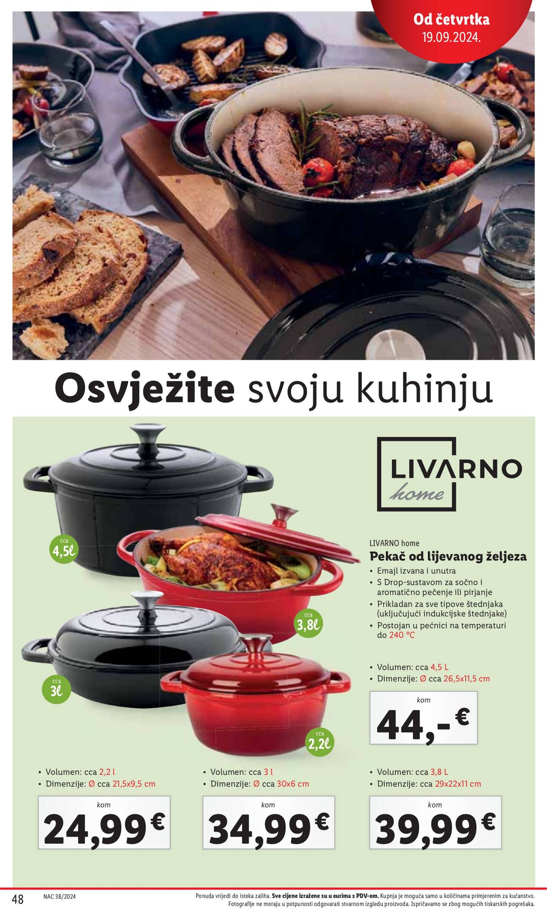 lidl - Novi katalog Lidl 16.09. - 22.09. - page: 48