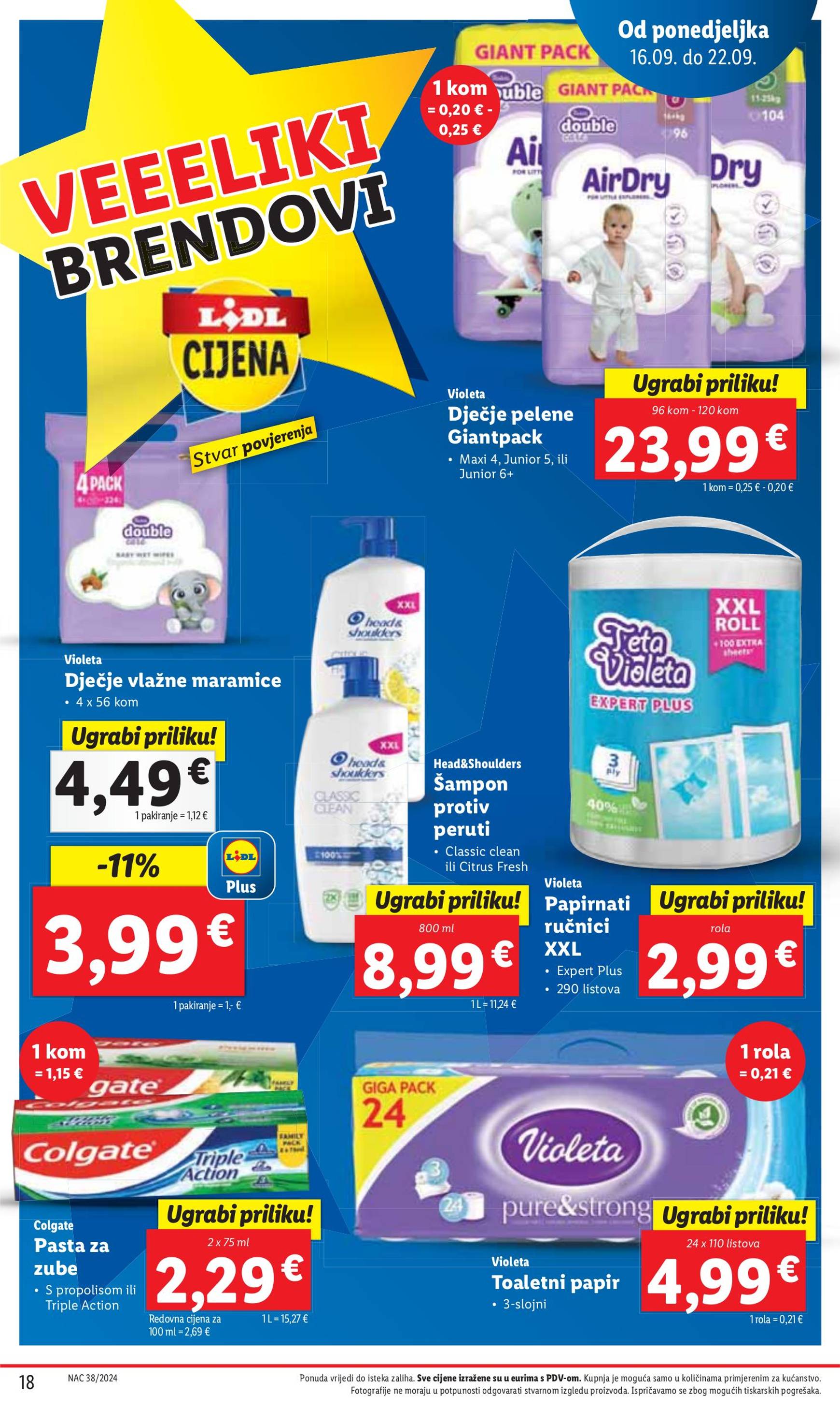 lidl - Novi katalog Lidl 16.09. - 22.09. - page: 18