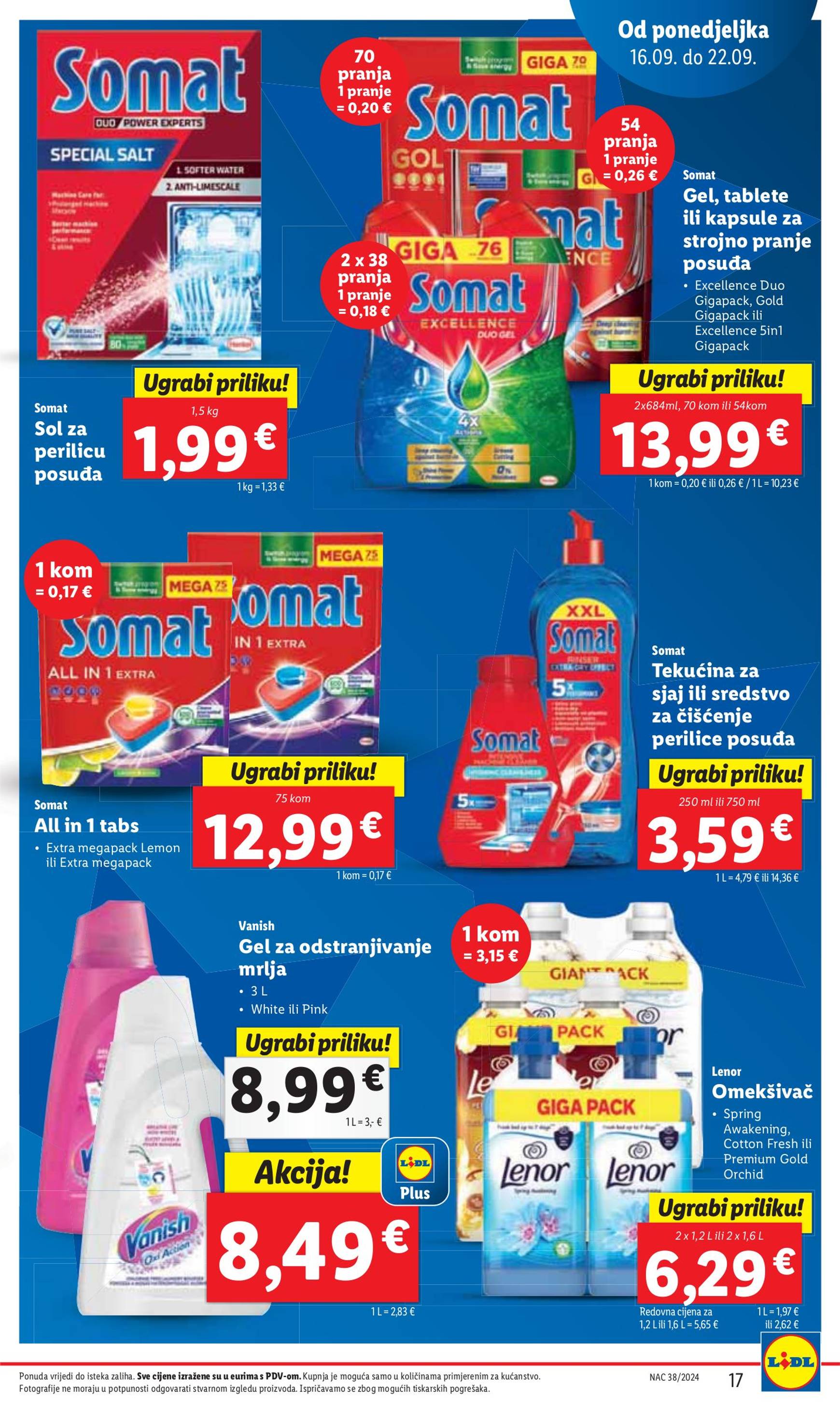 lidl - Novi katalog Lidl 16.09. - 22.09. - page: 17