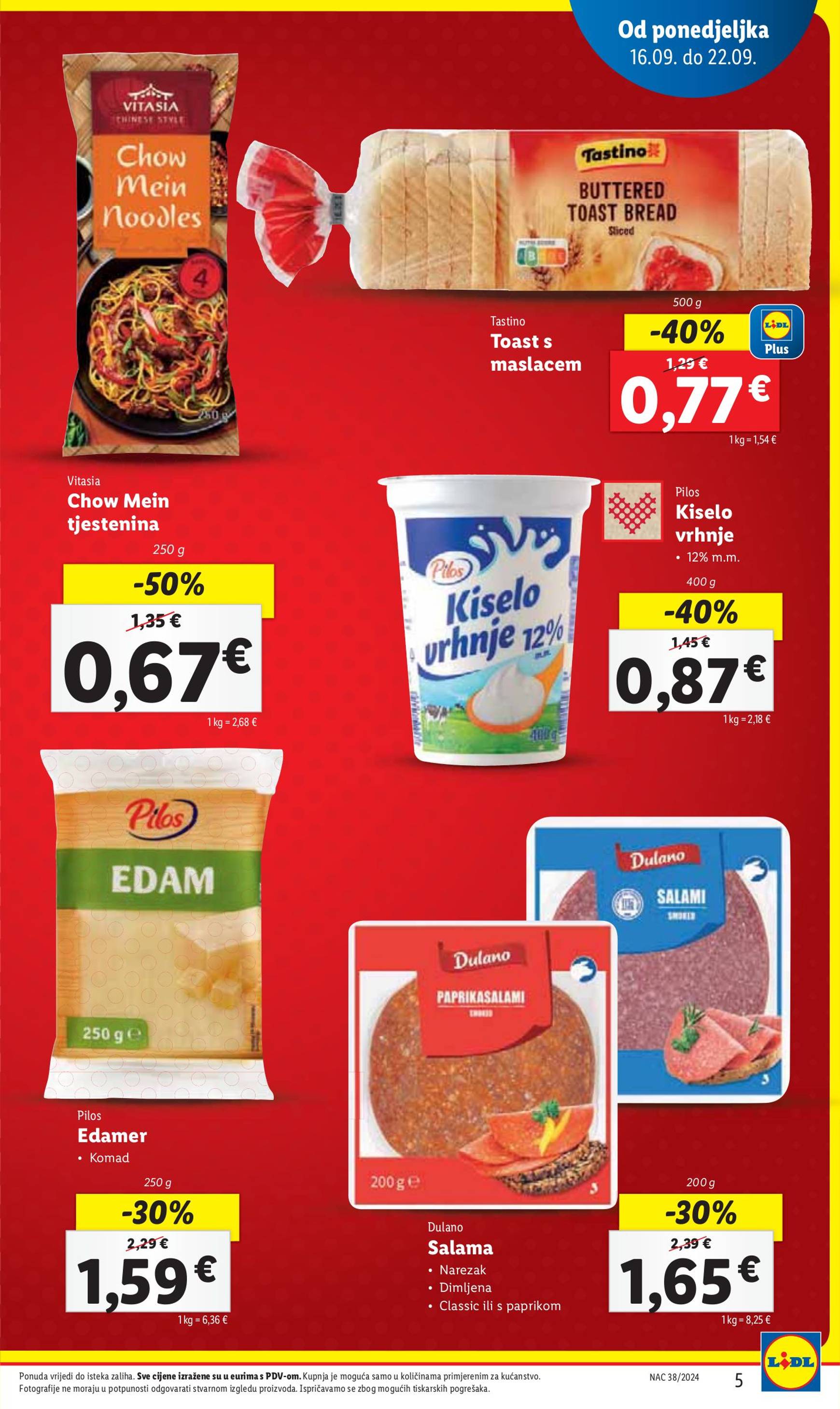 lidl - Novi katalog Lidl 16.09. - 22.09. - page: 5