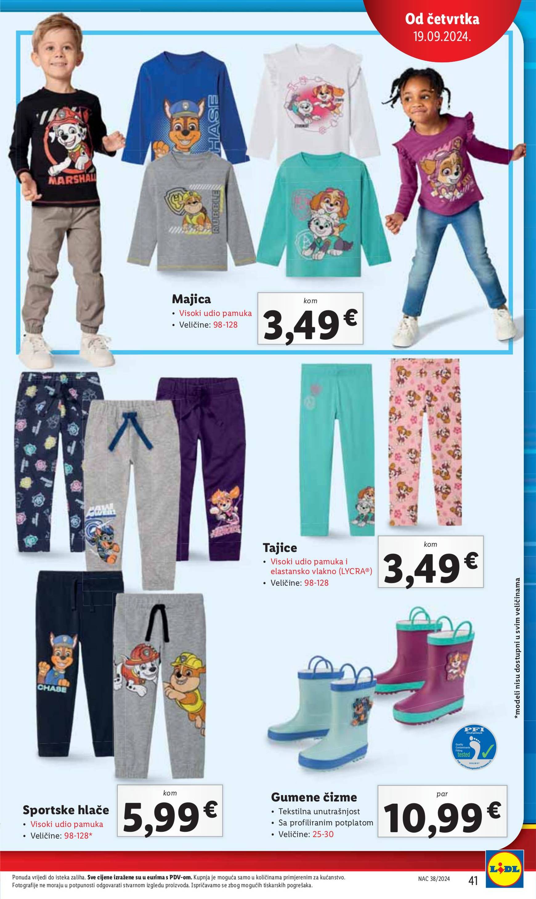 lidl - Novi katalog Lidl 16.09. - 22.09. - page: 41