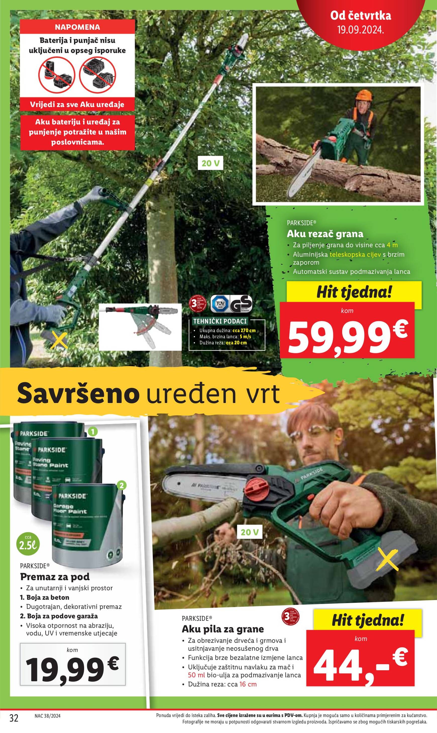 lidl - Novi katalog Lidl 16.09. - 22.09. - page: 32