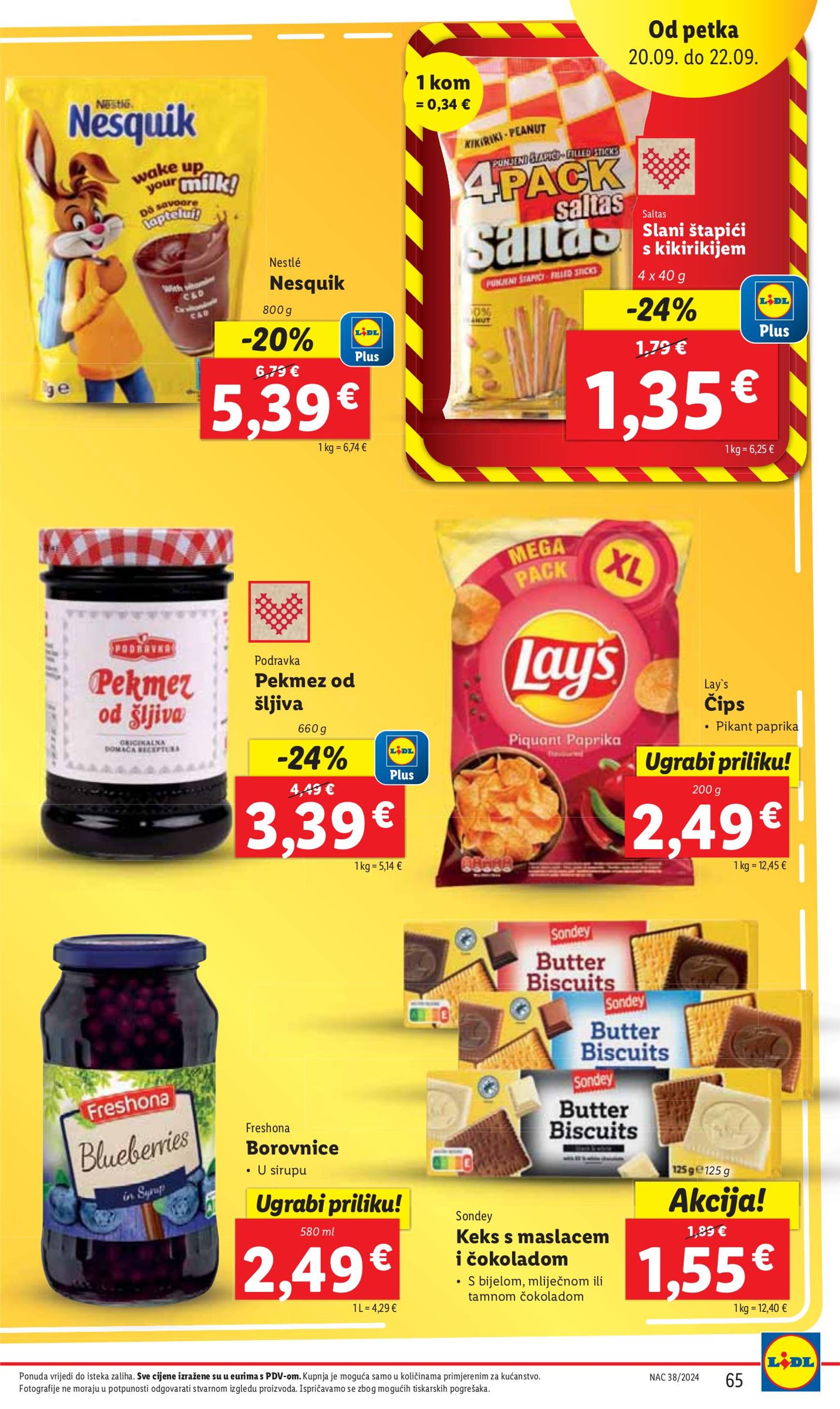 lidl - Novi katalog Lidl 16.09. - 22.09. - page: 65