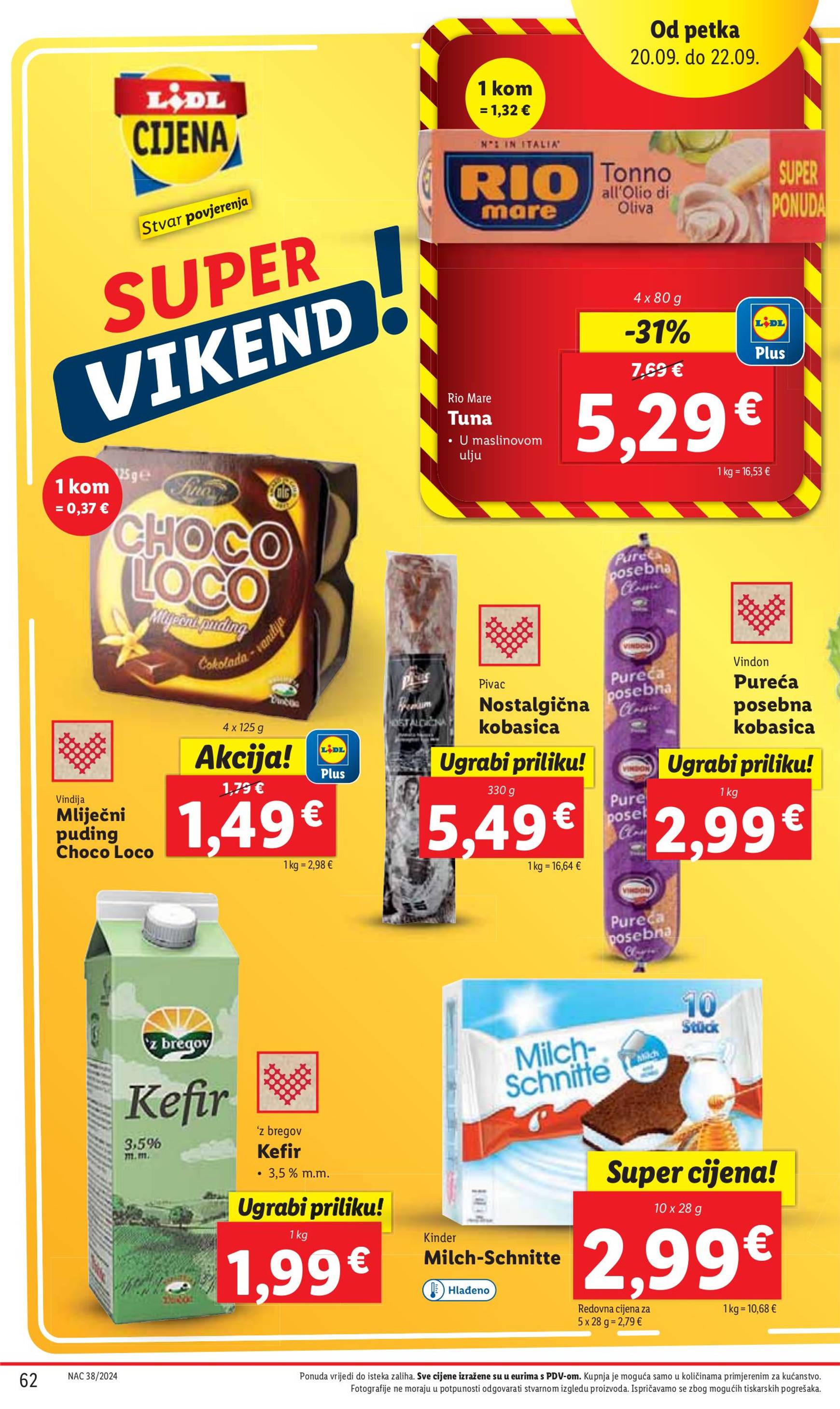 lidl - Novi katalog Lidl 16.09. - 22.09. - page: 62