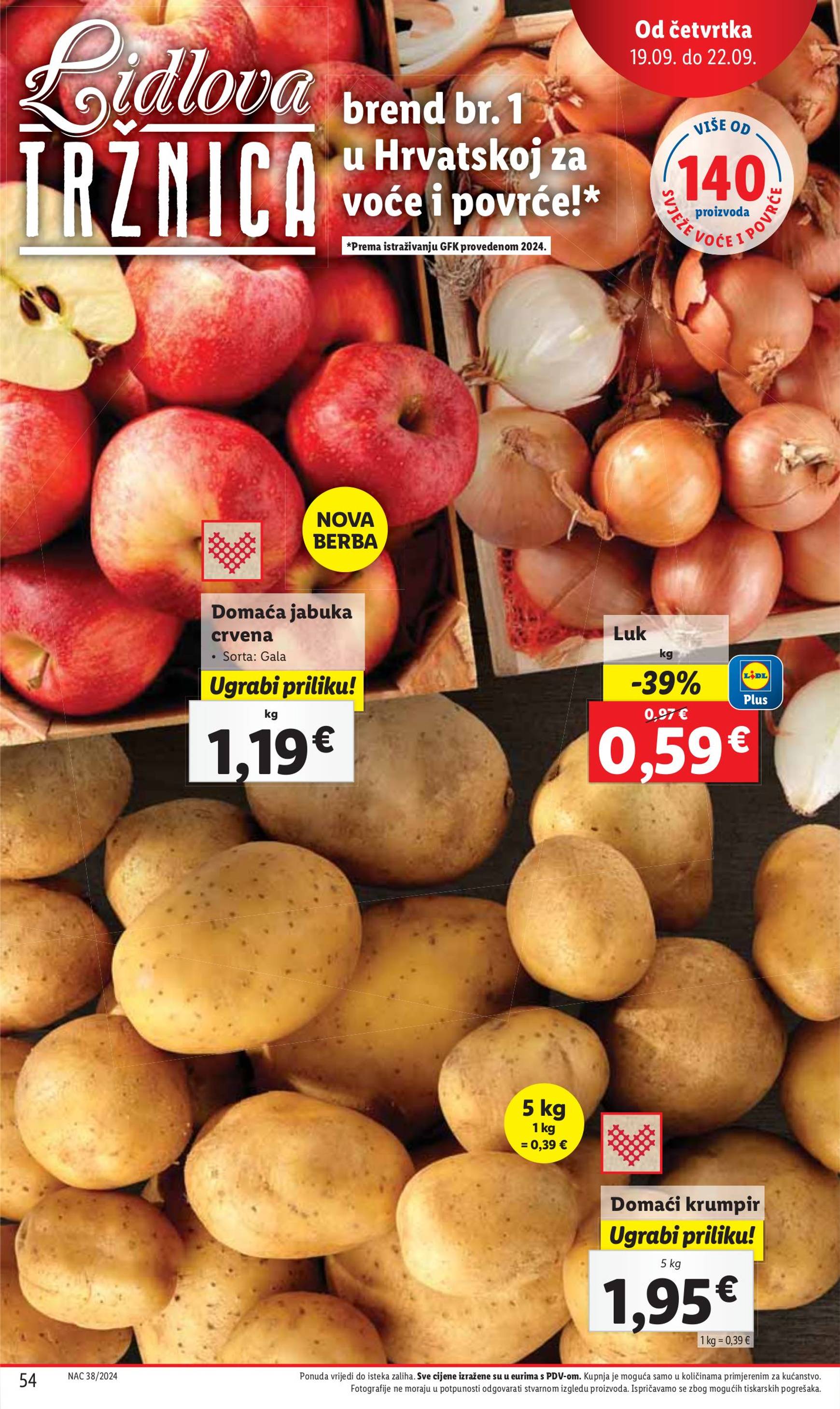 lidl - Novi katalog Lidl 16.09. - 22.09. - page: 54