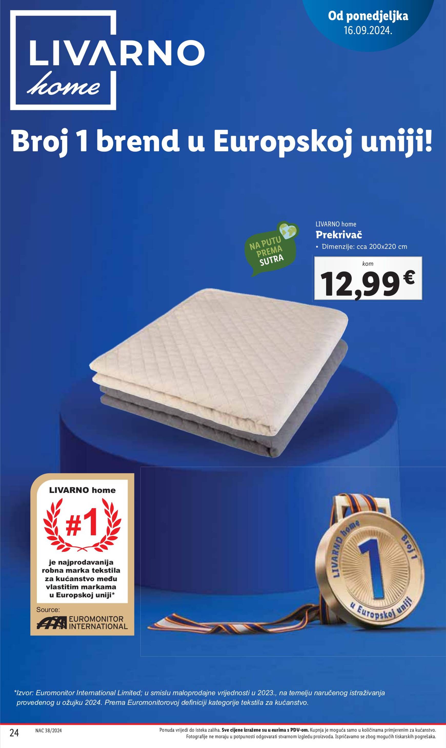 lidl - Novi katalog Lidl 16.09. - 22.09. - page: 24