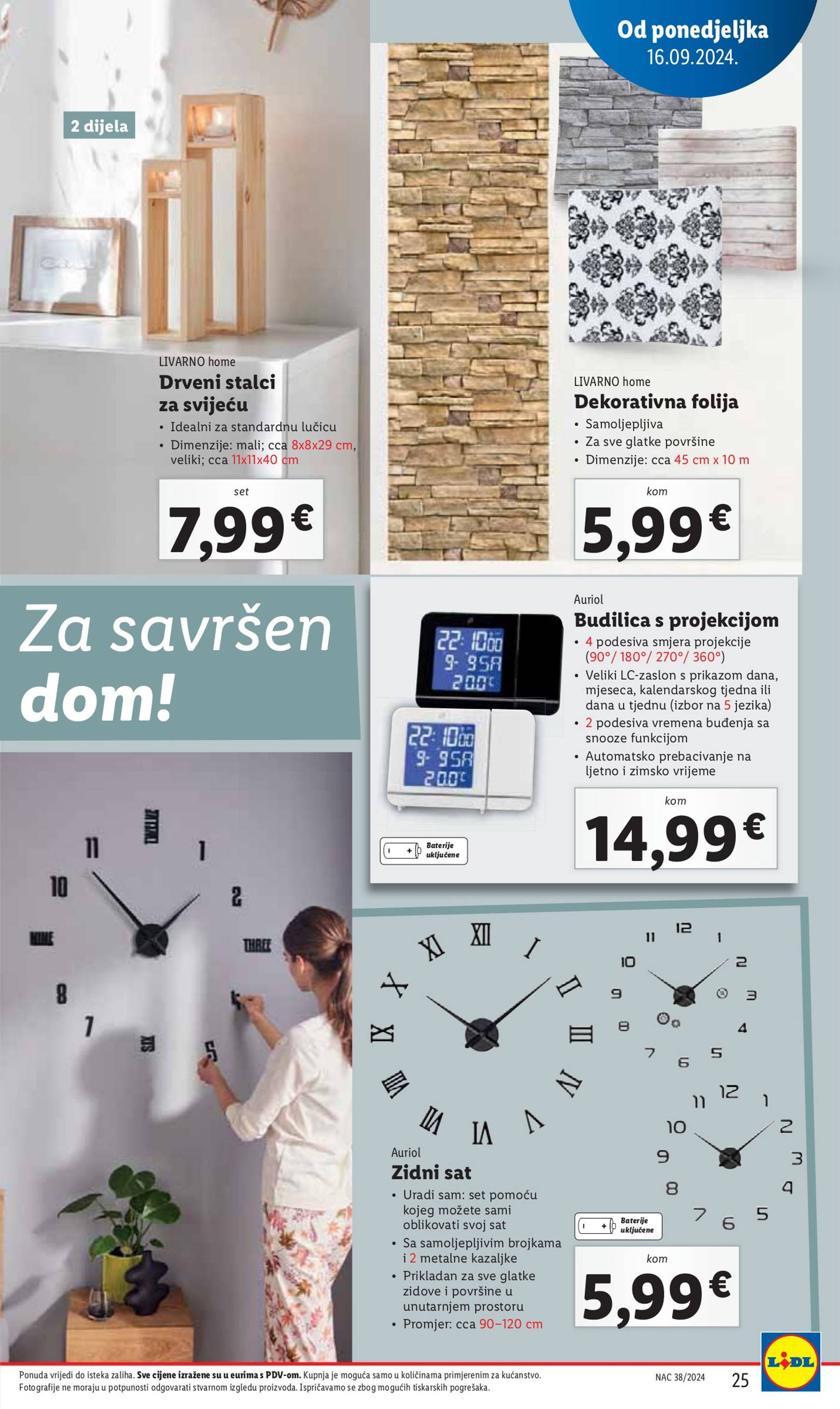 lidl - Novi katalog Lidl 16.09. - 22.09. - page: 25