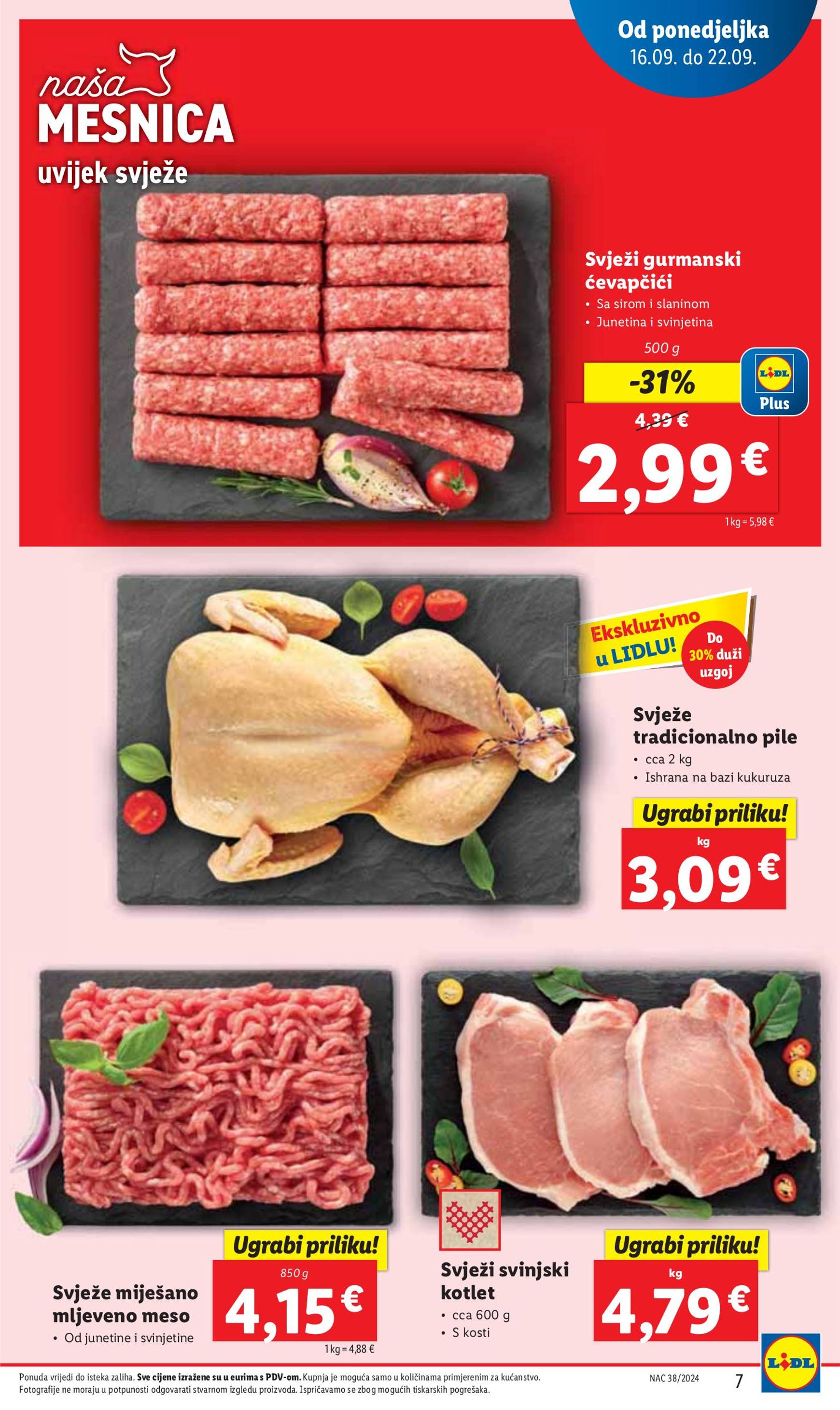 lidl - Novi katalog Lidl 16.09. - 22.09. - page: 7