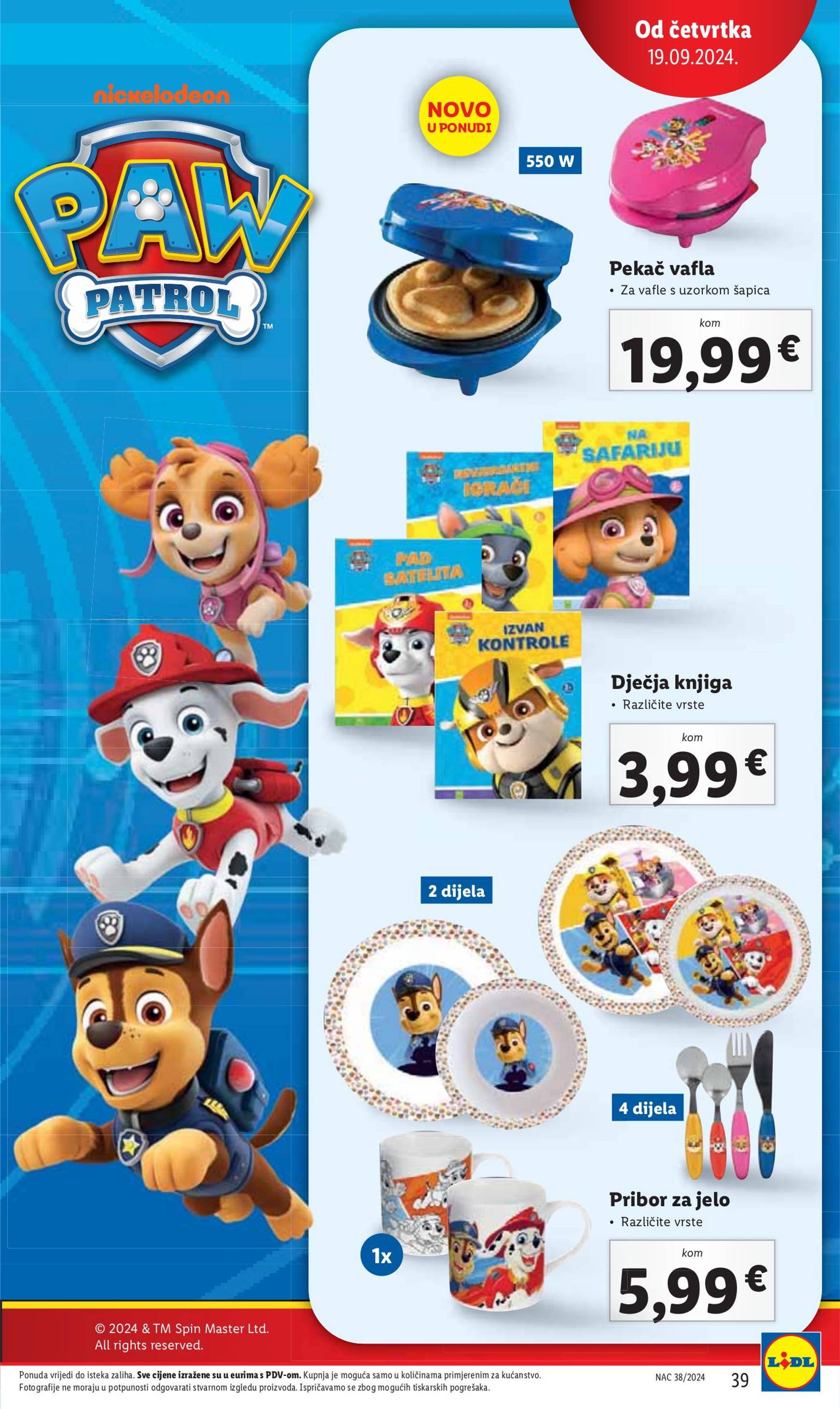 lidl - Novi katalog Lidl 16.09. - 22.09. - page: 39