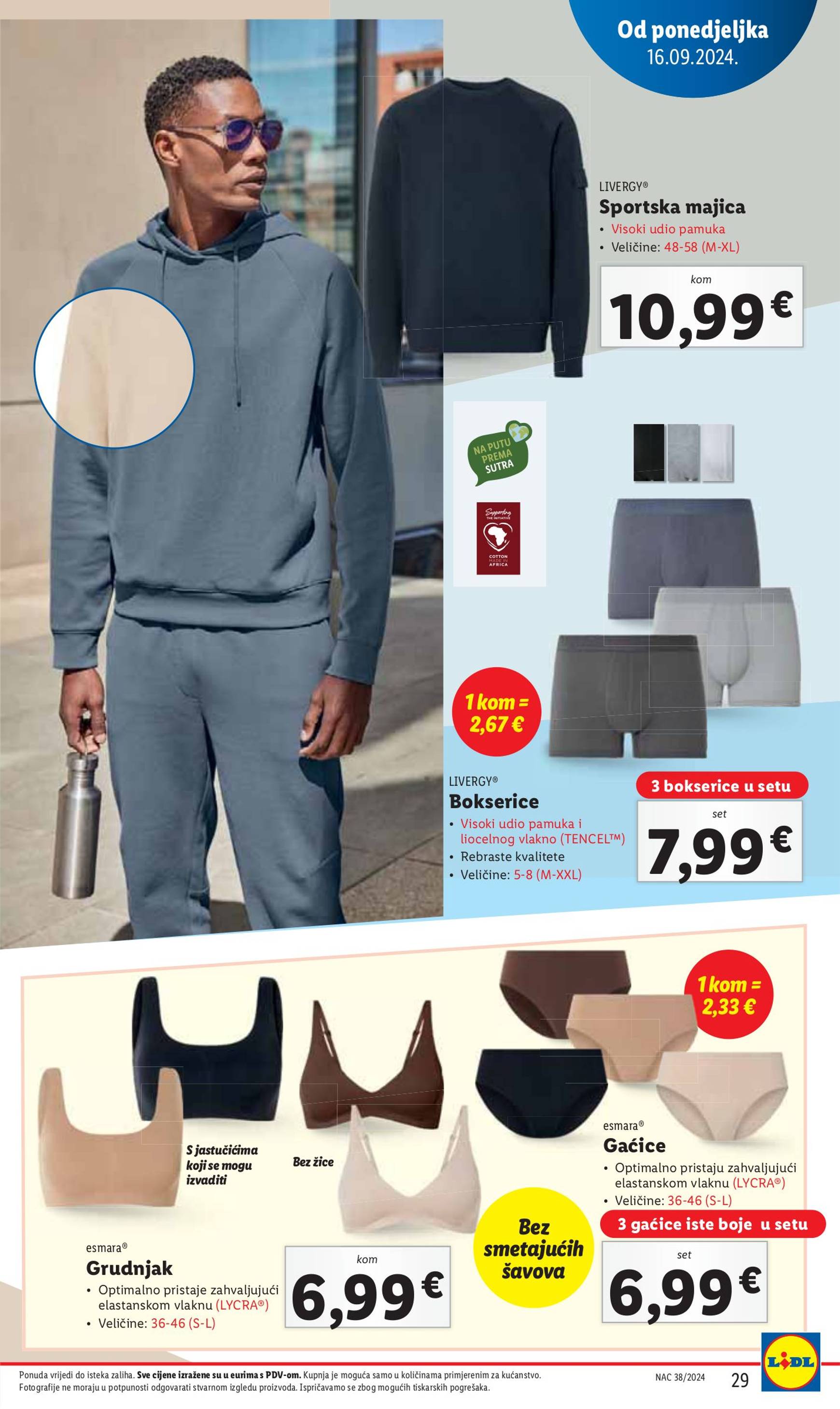 lidl - Novi katalog Lidl 16.09. - 22.09. - page: 29