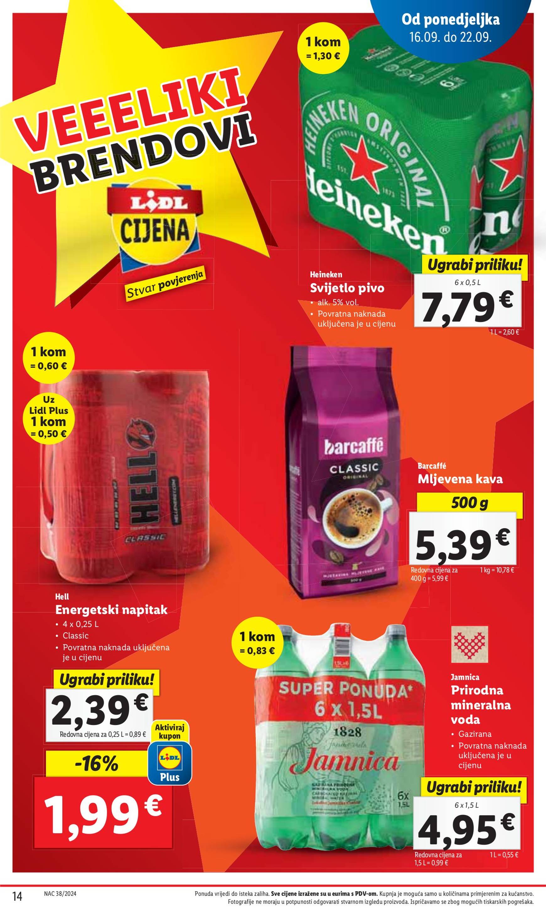 lidl - Novi katalog Lidl 16.09. - 22.09. - page: 14