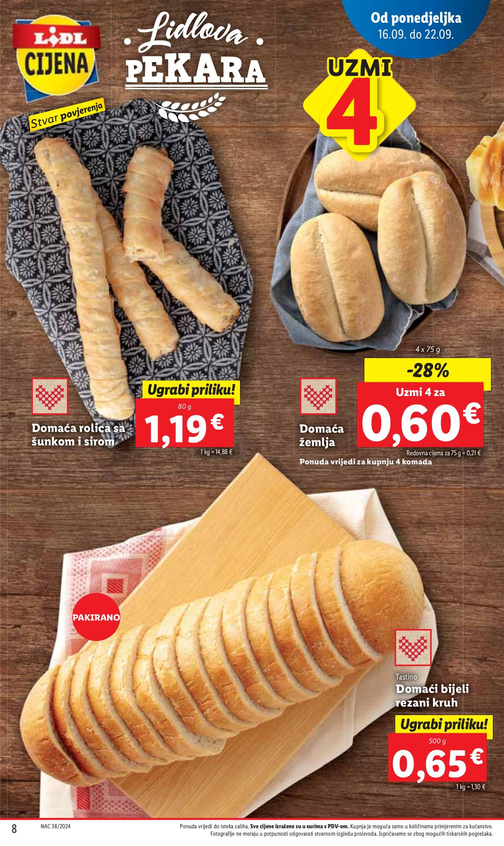 lidl - Novi katalog Lidl 16.09. - 22.09. - page: 8