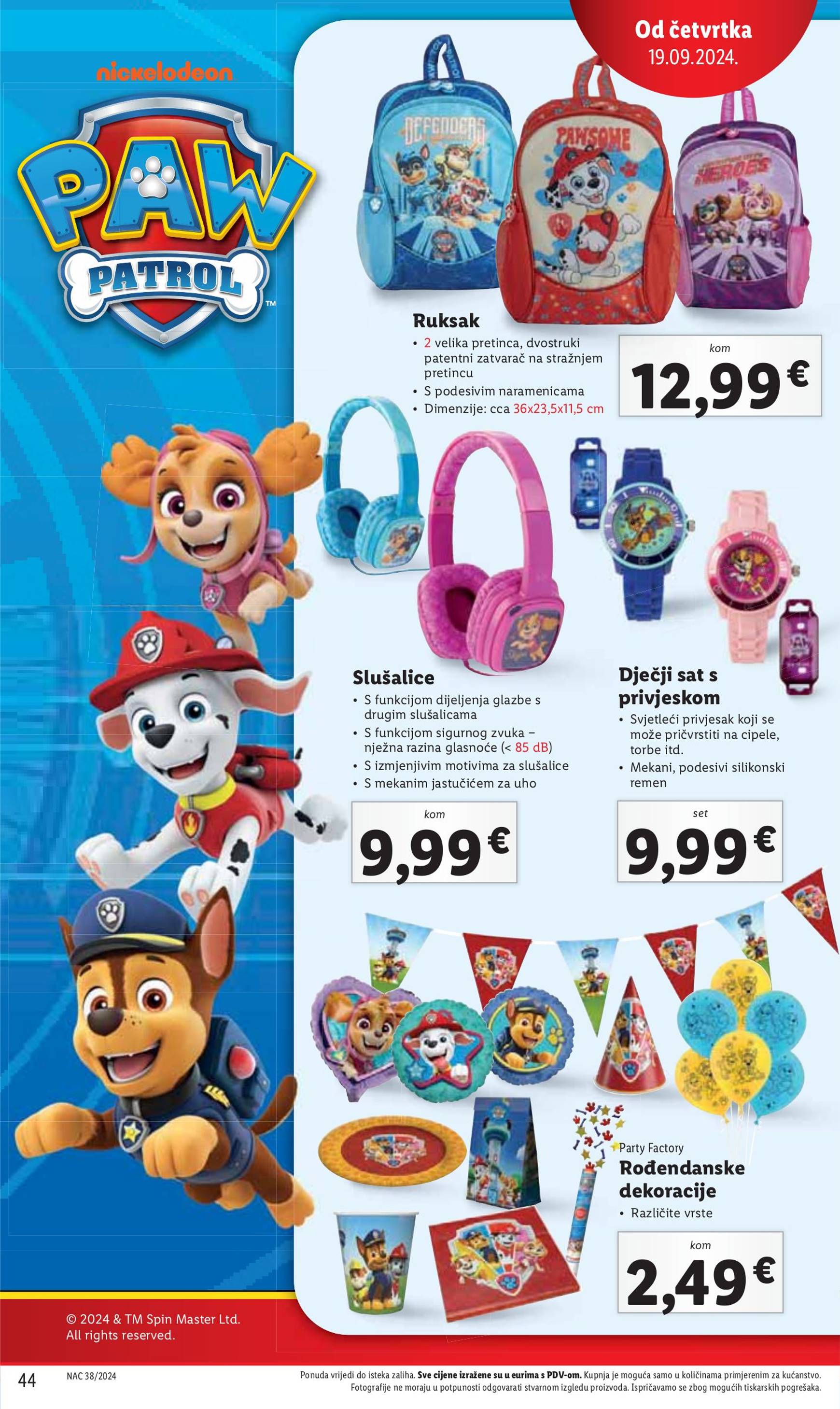 lidl - Novi katalog Lidl 16.09. - 22.09. - page: 44