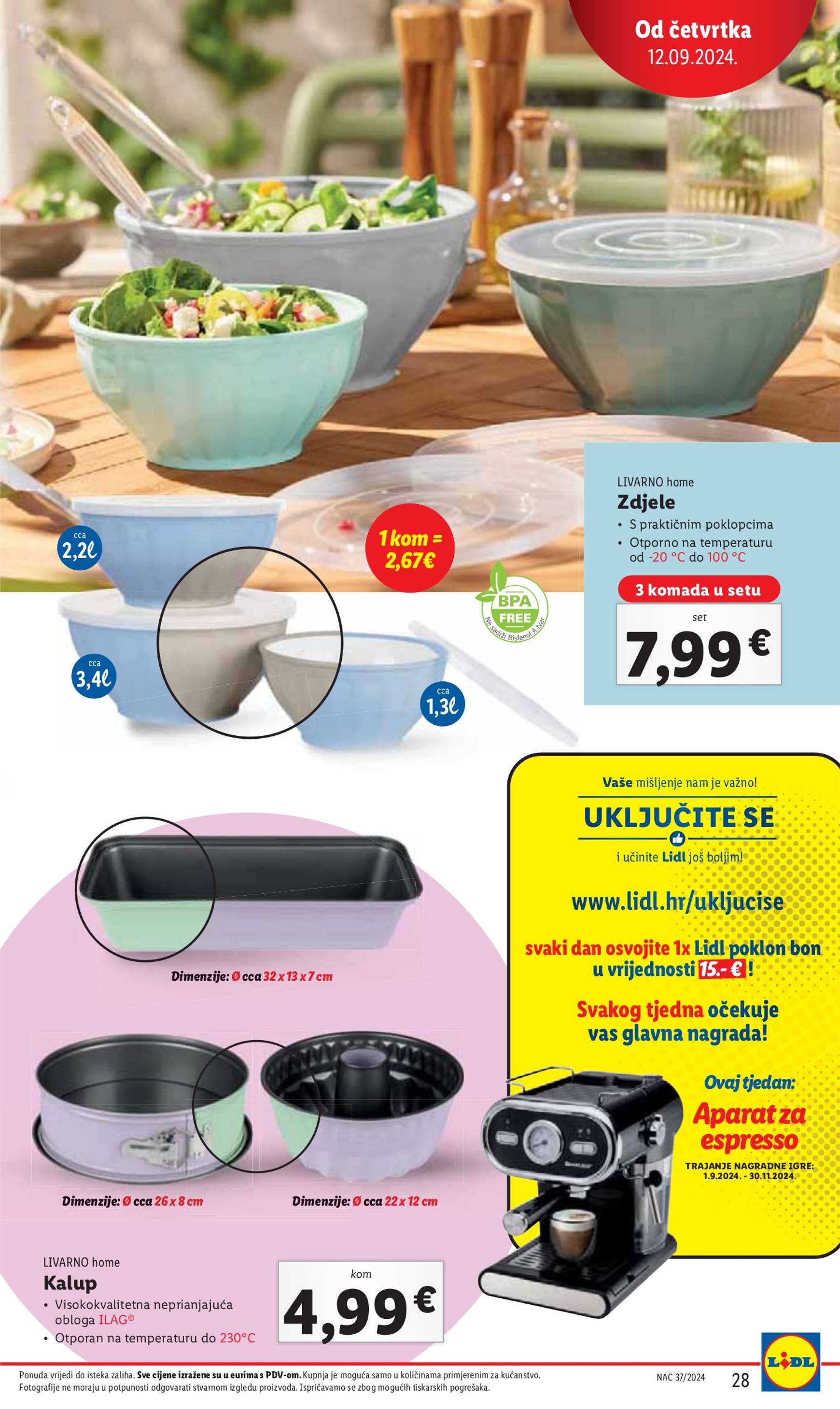 lidl - Novi katalog Lidl 12.09. - 15.09. - page: 27