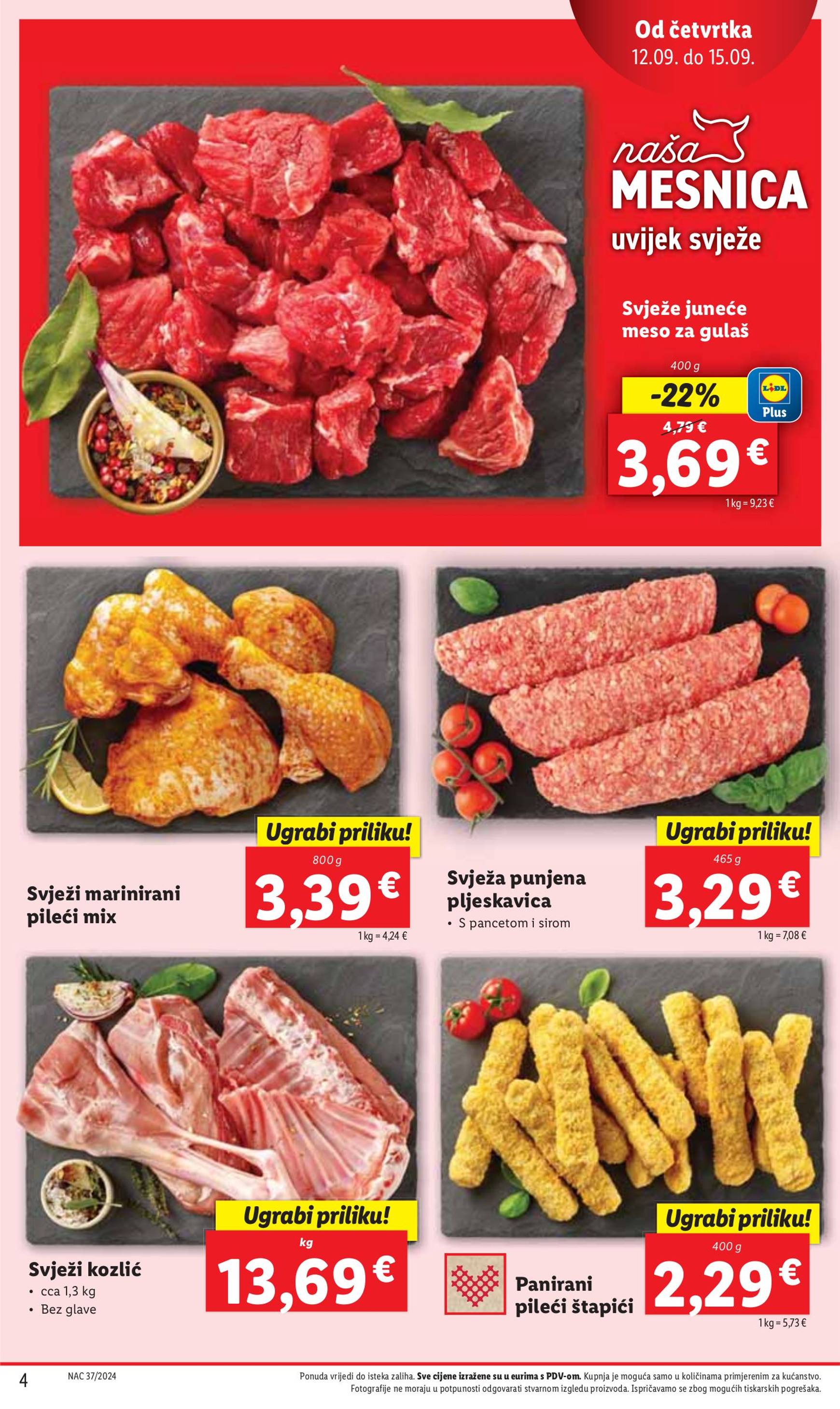 lidl - Novi katalog Lidl 12.09. - 15.09. - page: 4