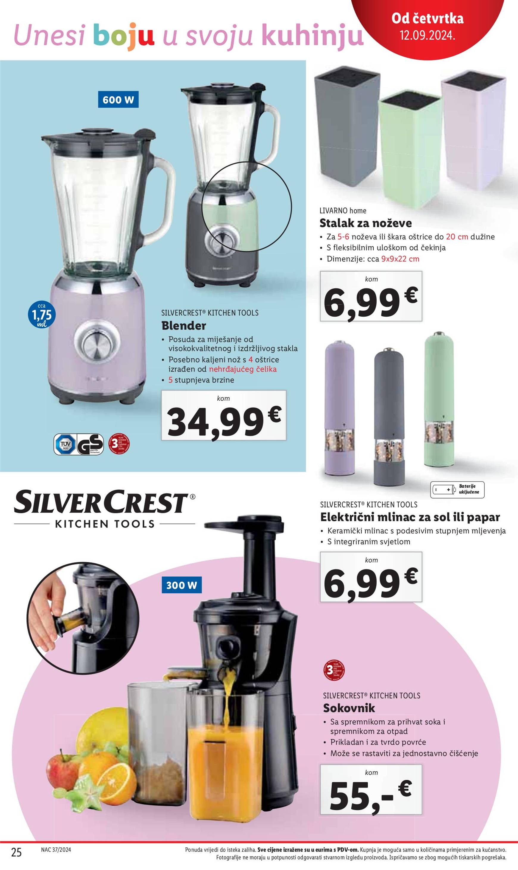 lidl - Novi katalog Lidl 12.09. - 15.09. - page: 24