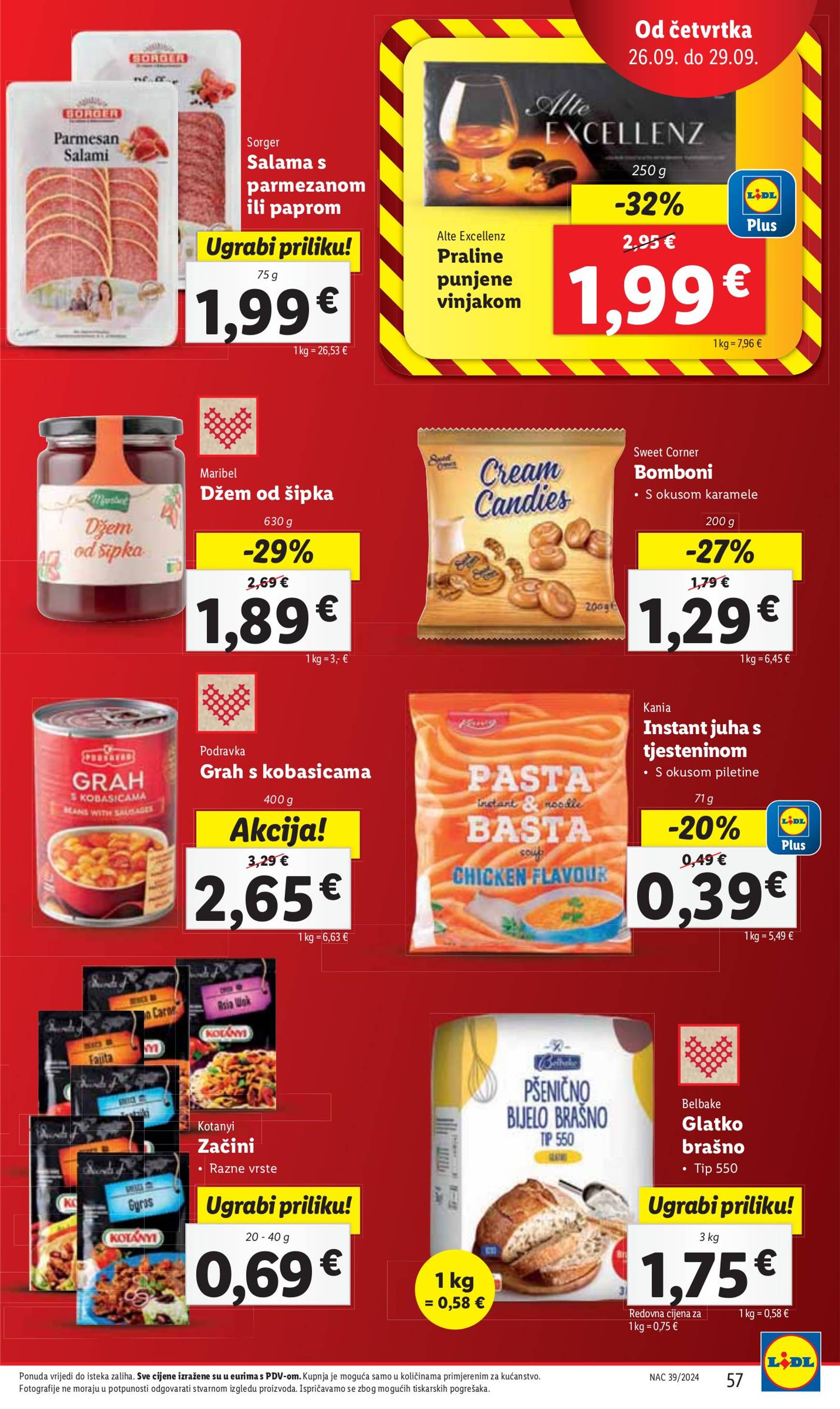 lidl - Novi katalog Lidl 23.09. - 29.09. - page: 57