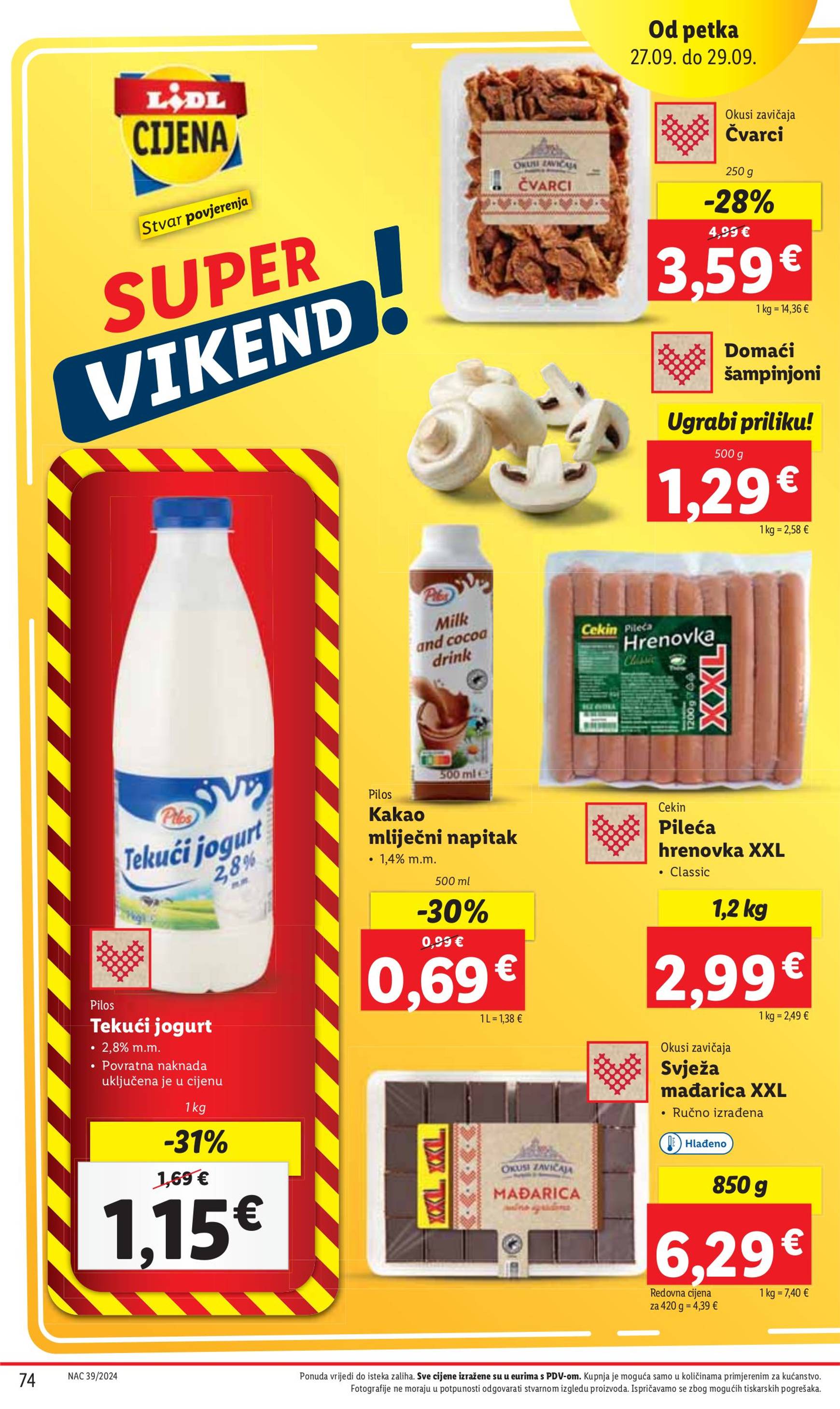 lidl - Novi katalog Lidl 23.09. - 29.09. - page: 74