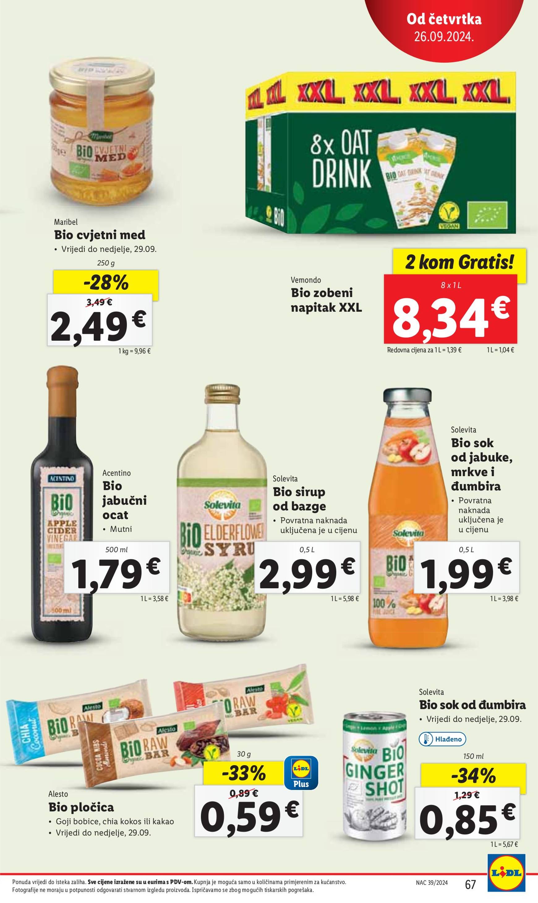 lidl - Novi katalog Lidl 23.09. - 29.09. - page: 67