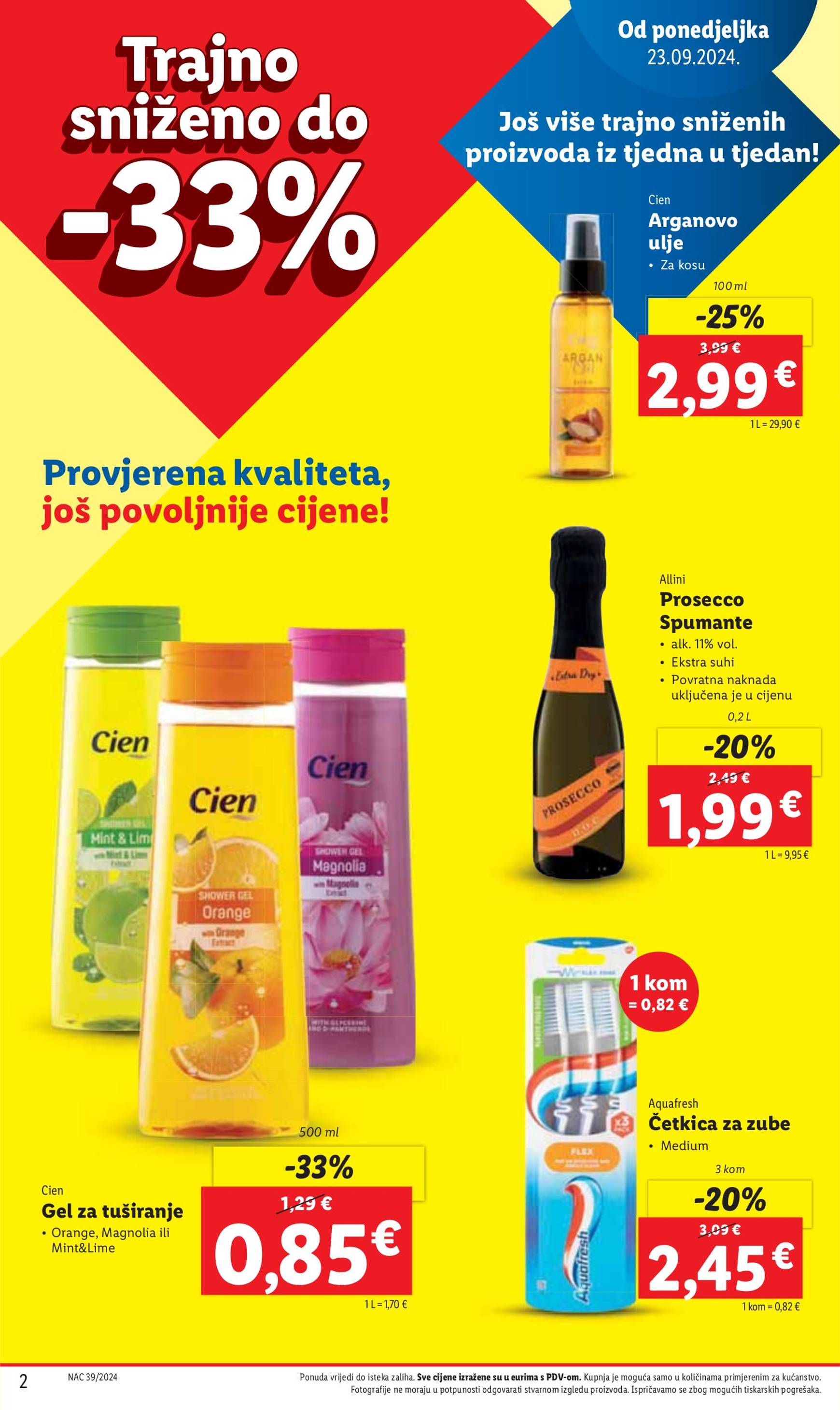 lidl - Novi katalog Lidl 23.09. - 29.09. - page: 2