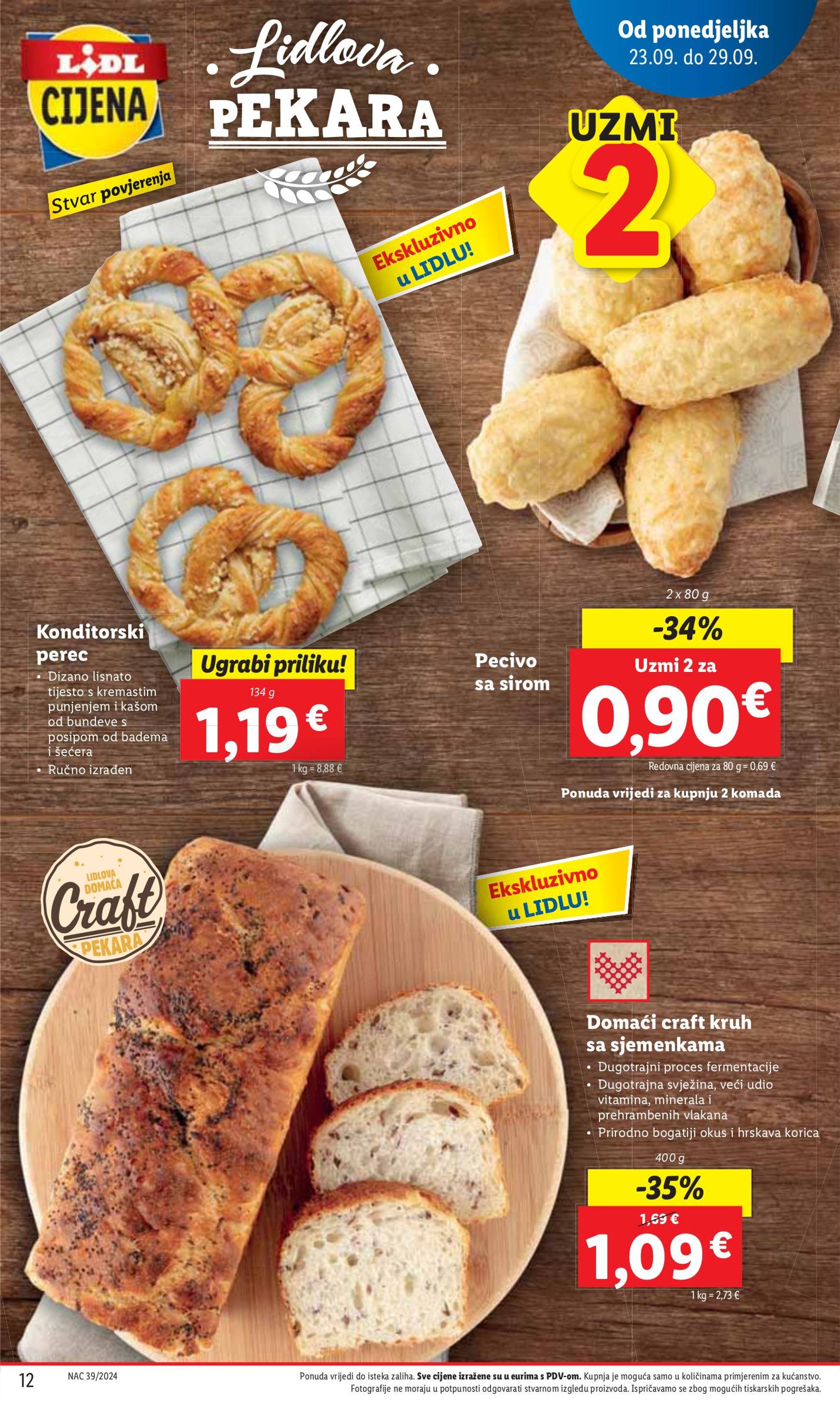 lidl - Novi katalog Lidl 23.09. - 29.09. - page: 12