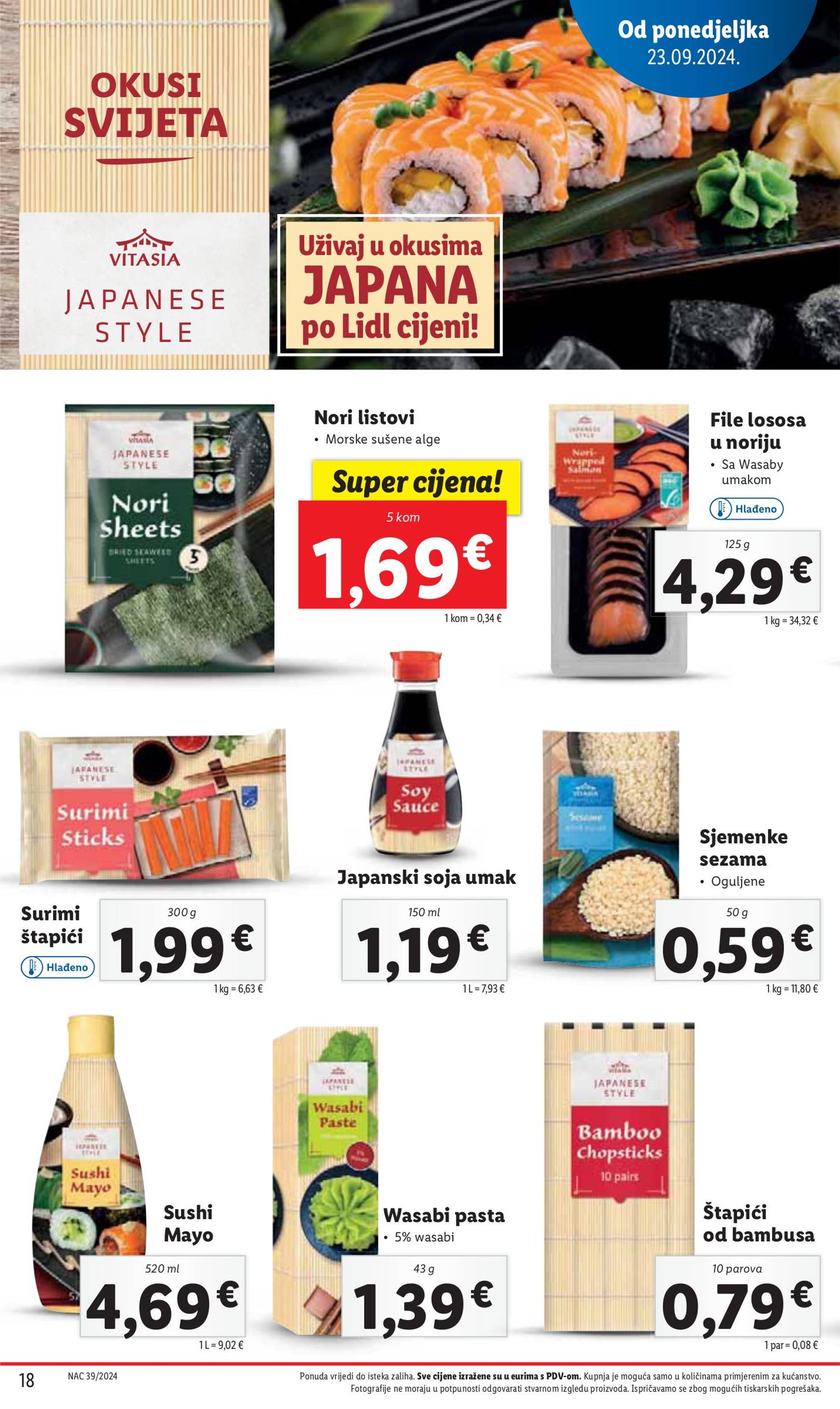 lidl - Novi katalog Lidl 23.09. - 29.09. - page: 18