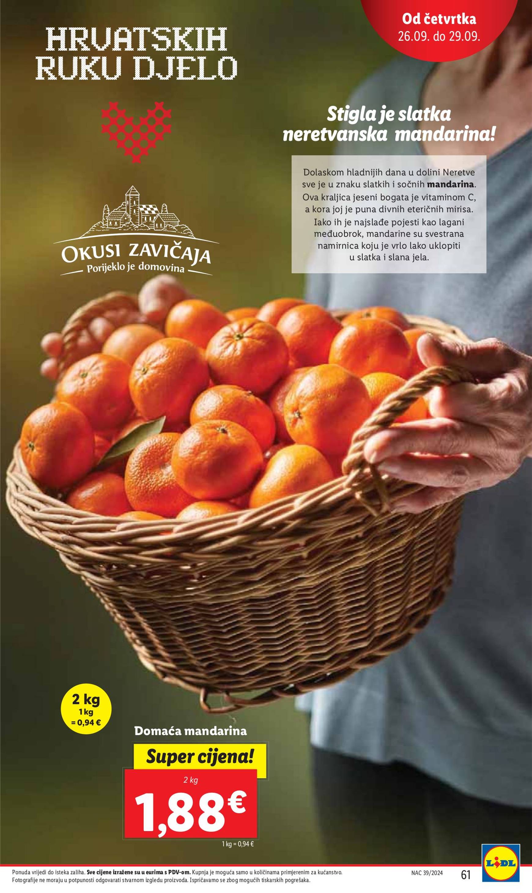 lidl - Novi katalog Lidl 23.09. - 29.09. - page: 61