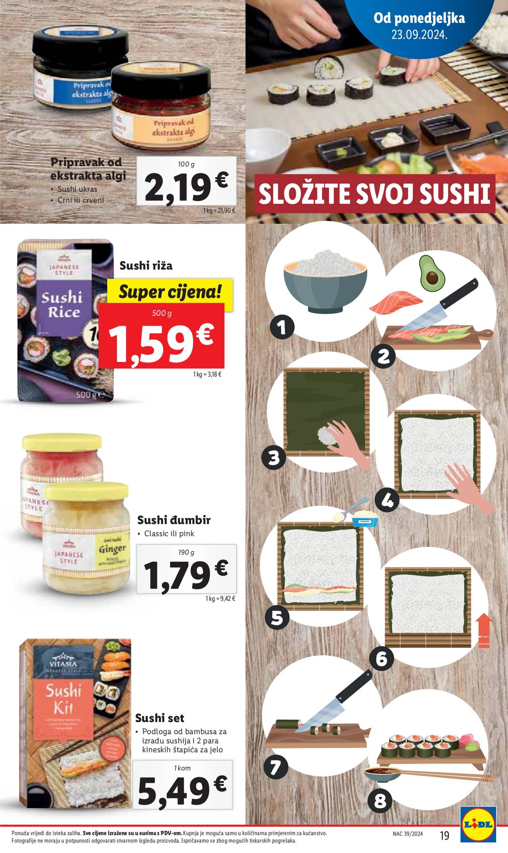 lidl - Novi katalog Lidl 23.09. - 29.09. - page: 19