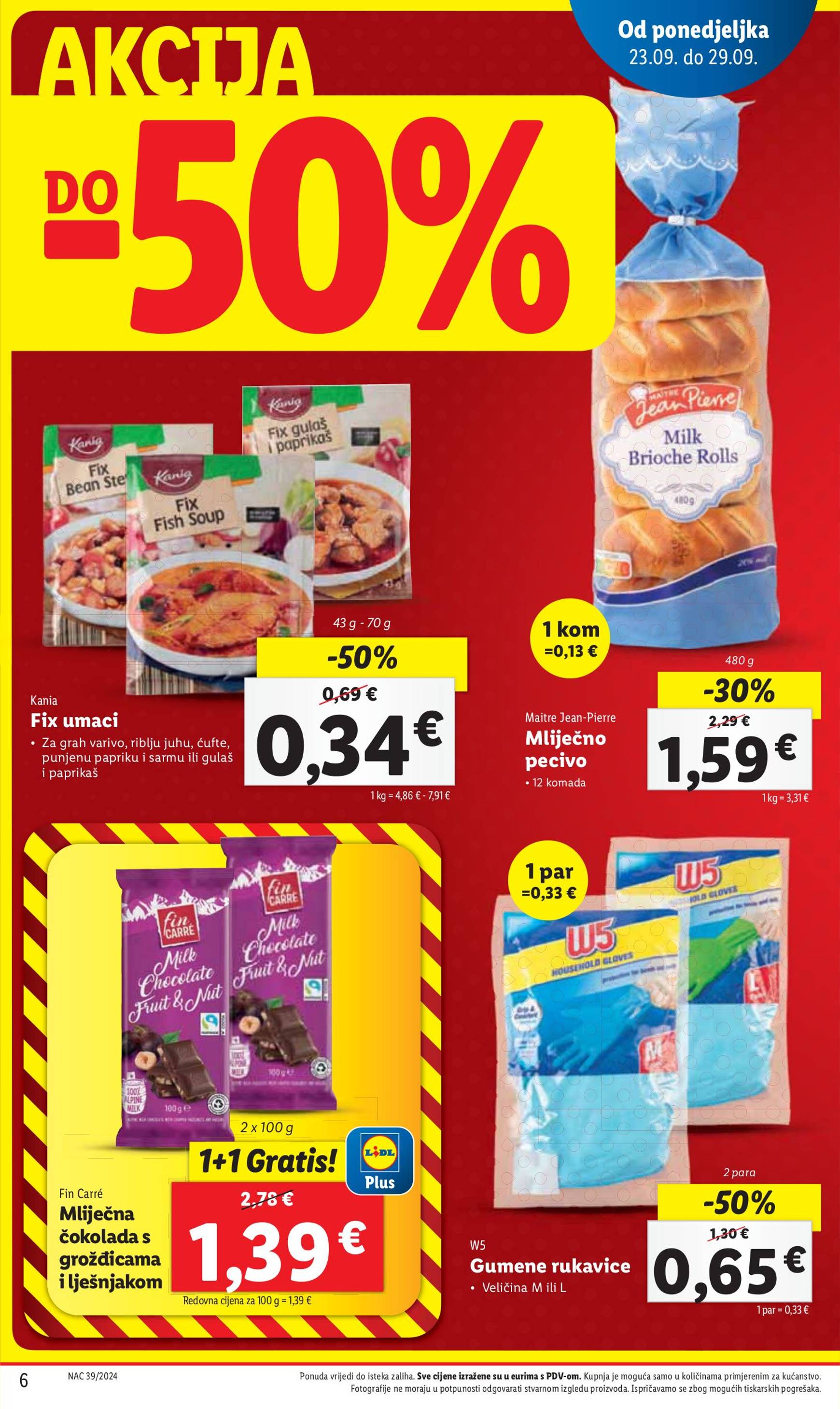 lidl - Novi katalog Lidl 23.09. - 29.09. - page: 6