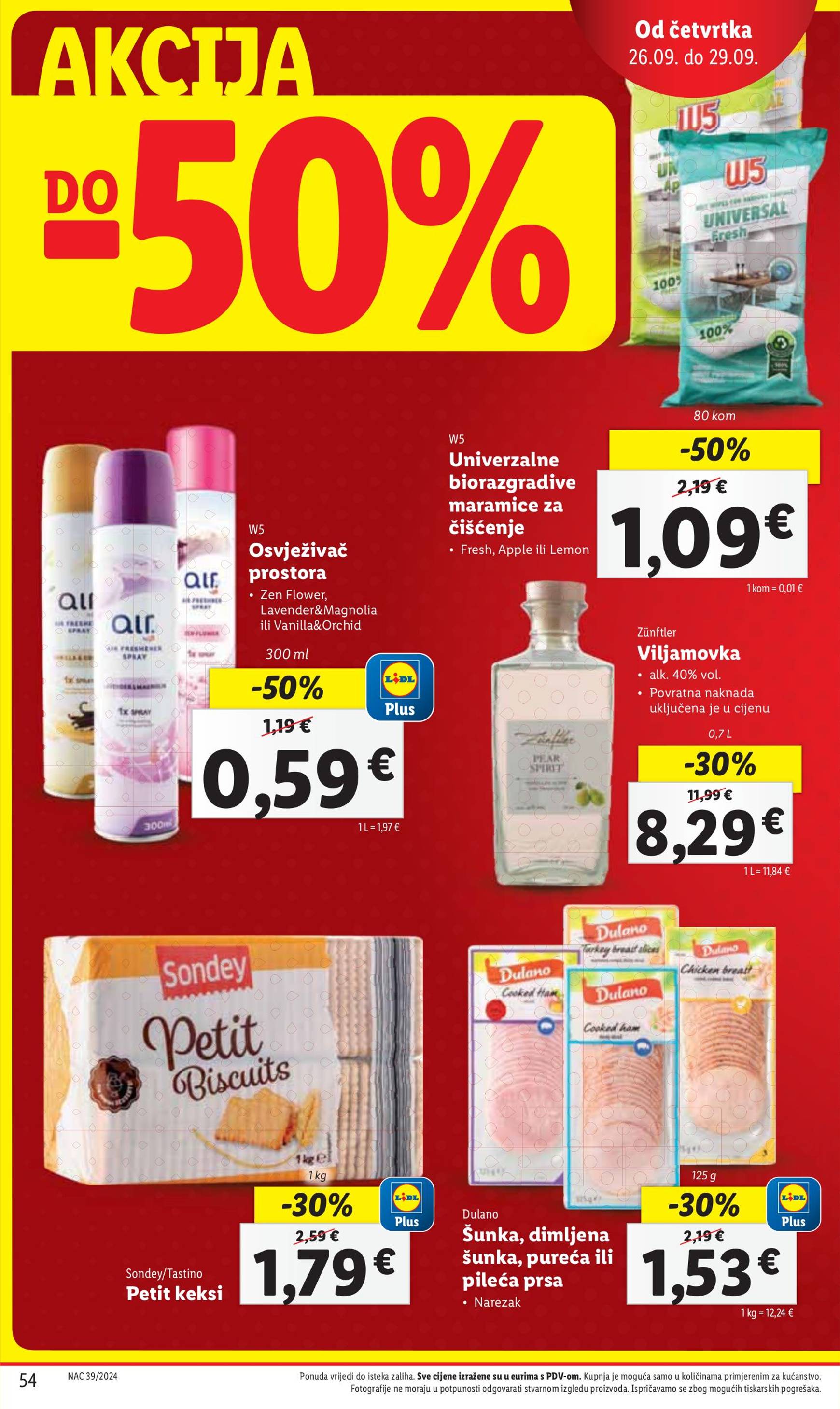 lidl - Novi katalog Lidl 23.09. - 29.09. - page: 54