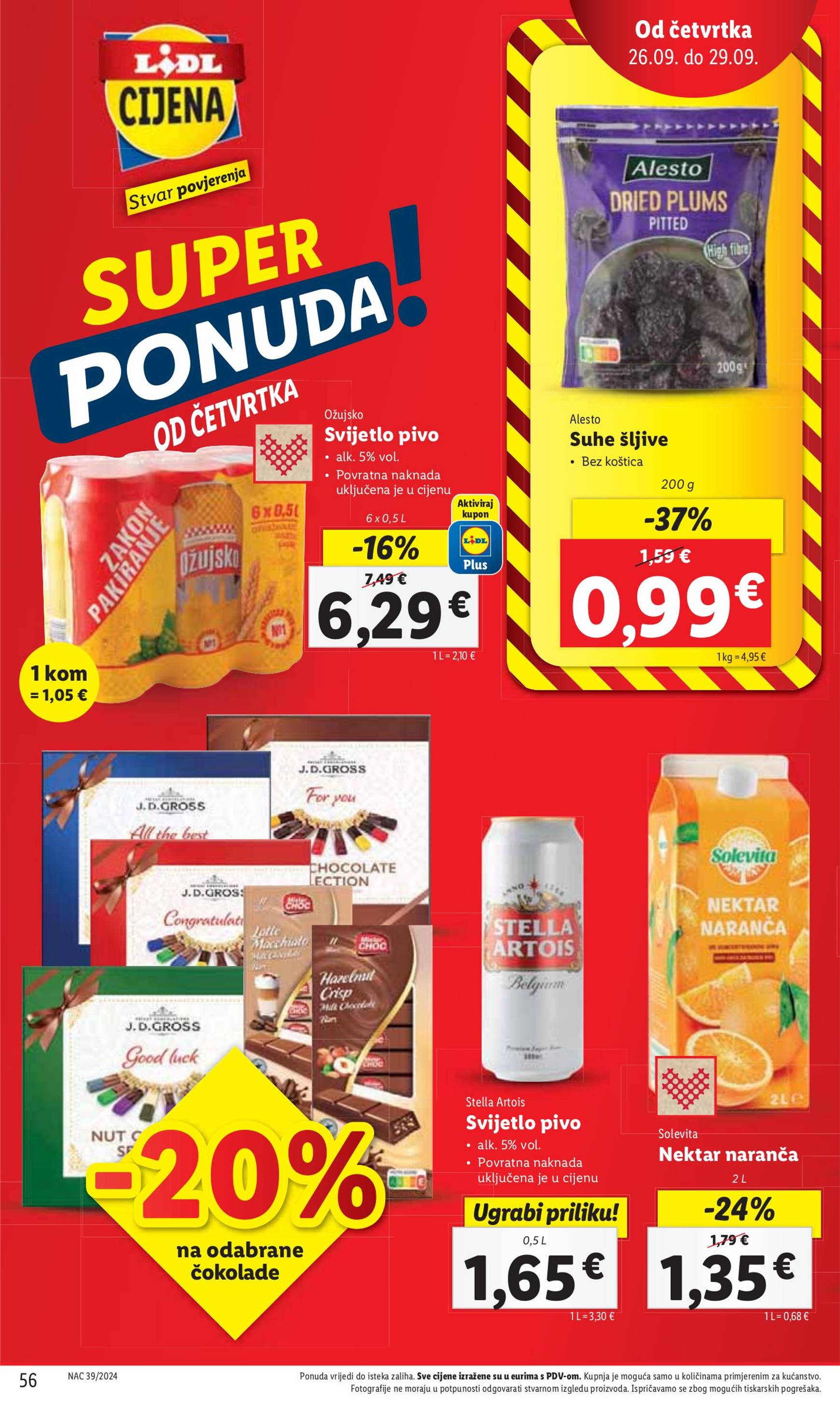 lidl - Novi katalog Lidl 23.09. - 29.09. - page: 56