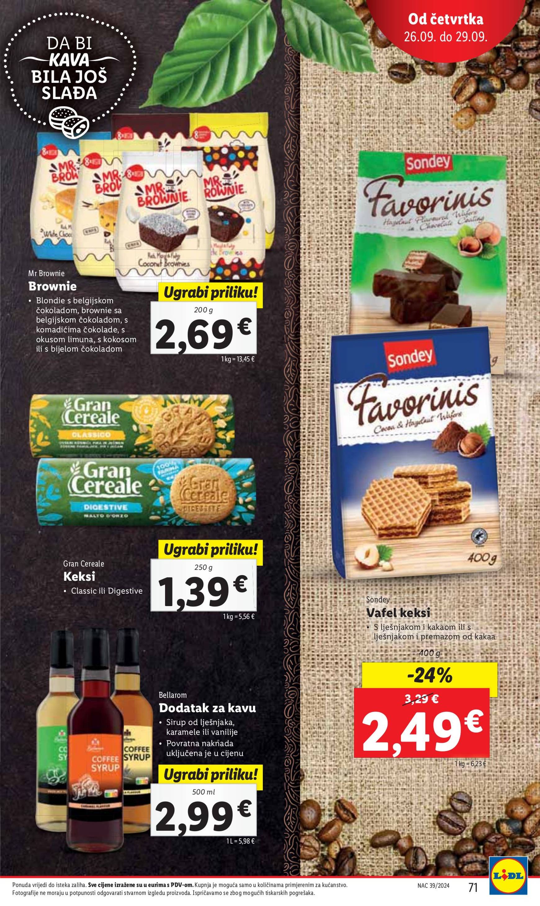 lidl - Novi katalog Lidl 23.09. - 29.09. - page: 71