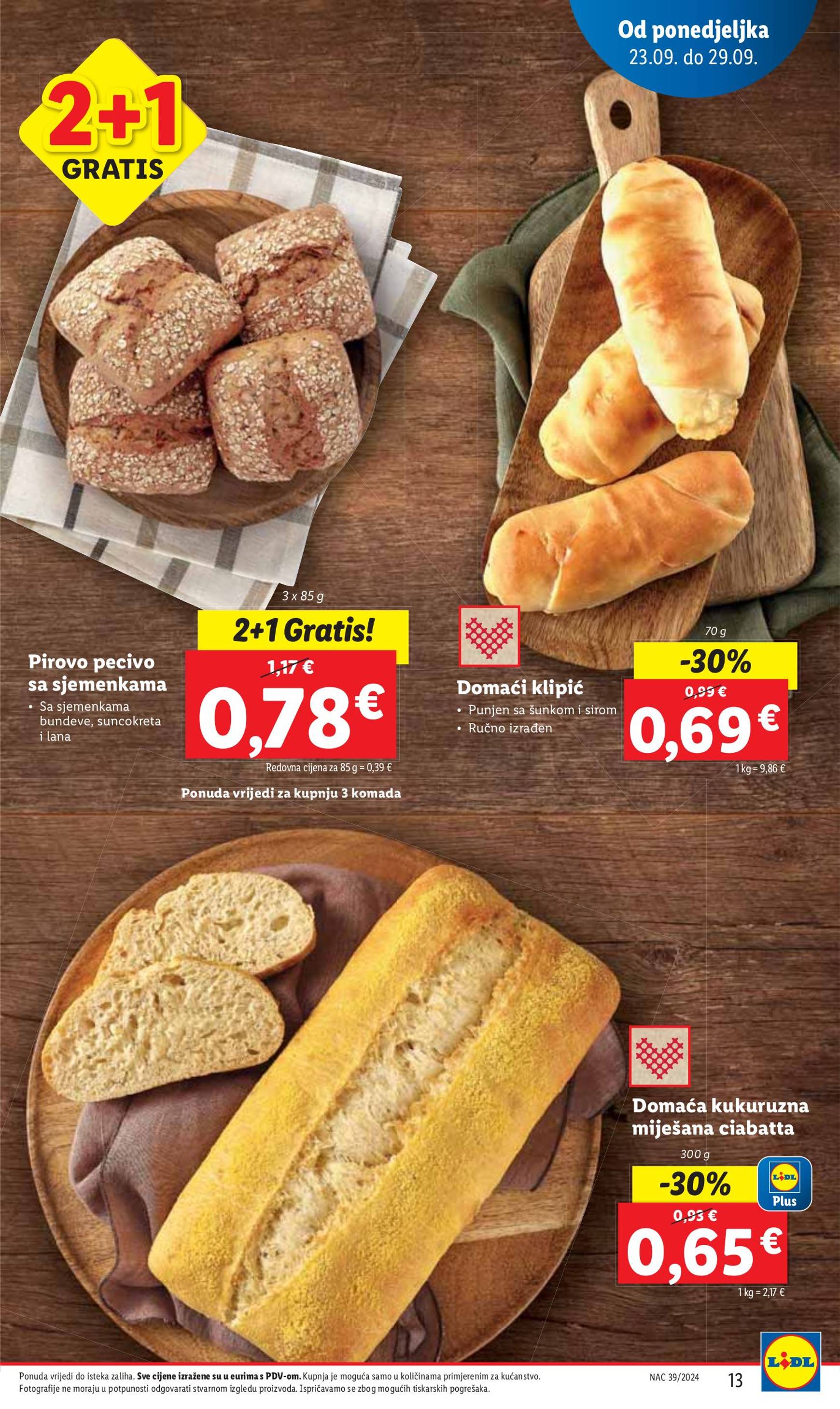 lidl - Novi katalog Lidl 23.09. - 29.09. - page: 13