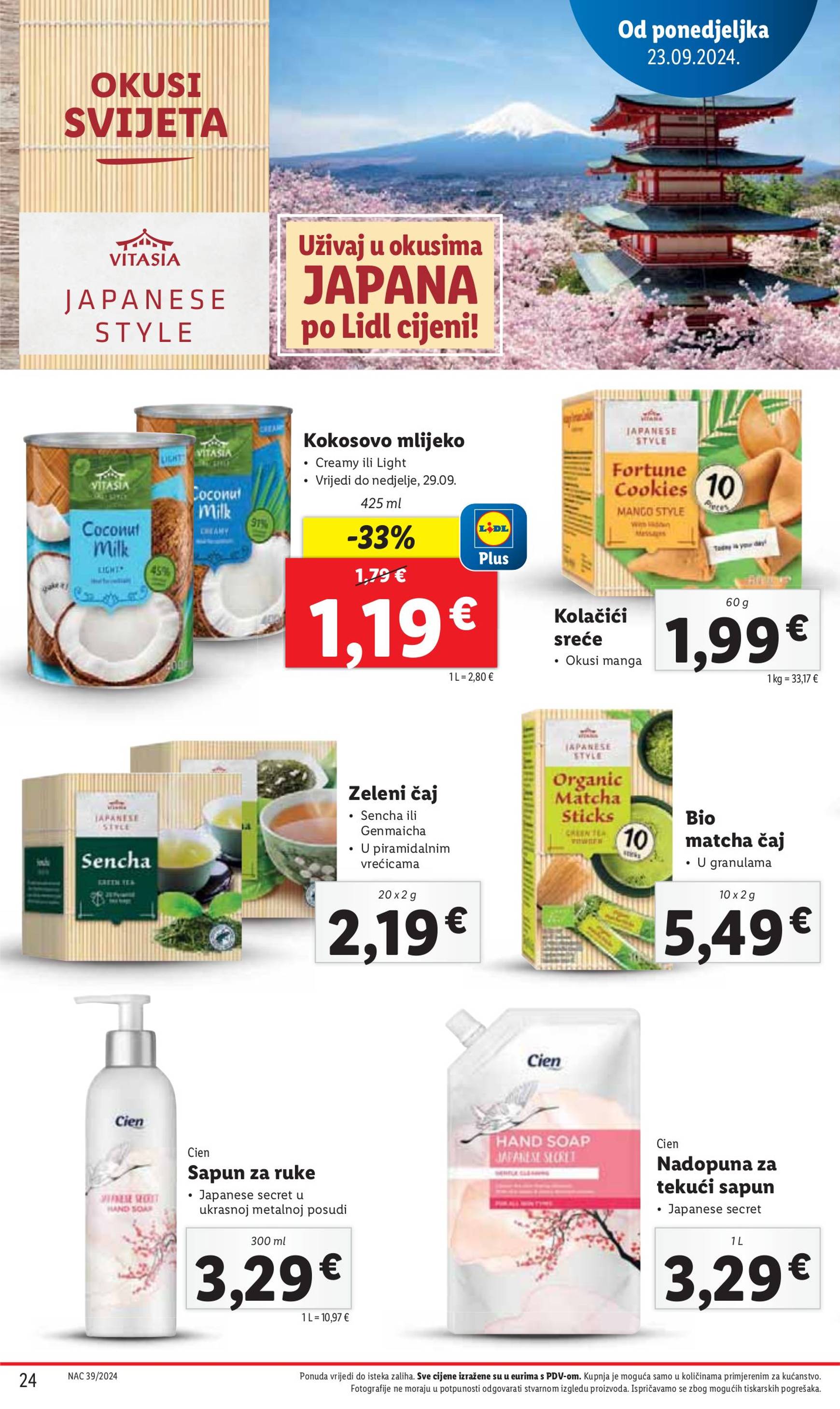 lidl - Novi katalog Lidl 23.09. - 29.09. - page: 24