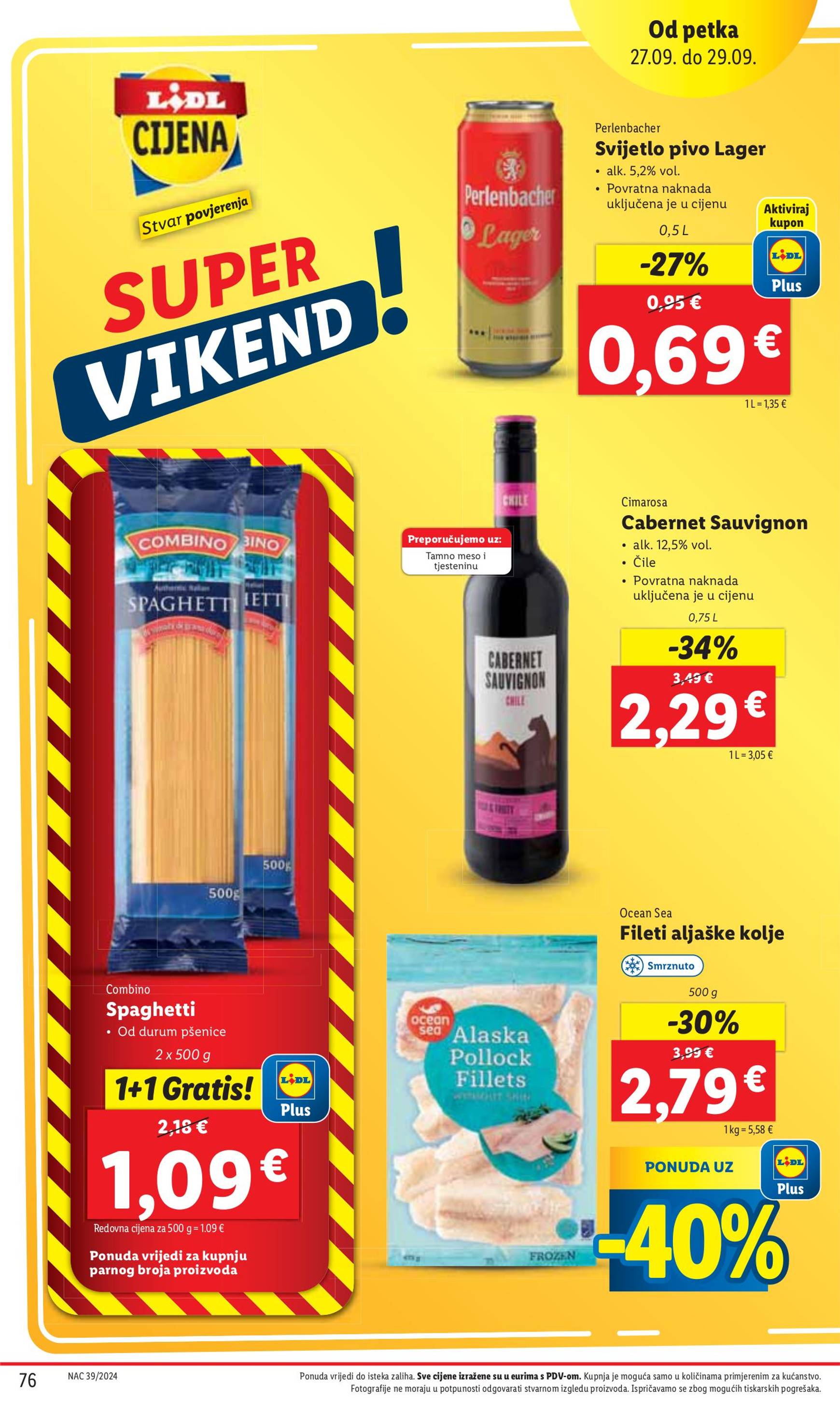 lidl - Novi katalog Lidl 23.09. - 29.09. - page: 76