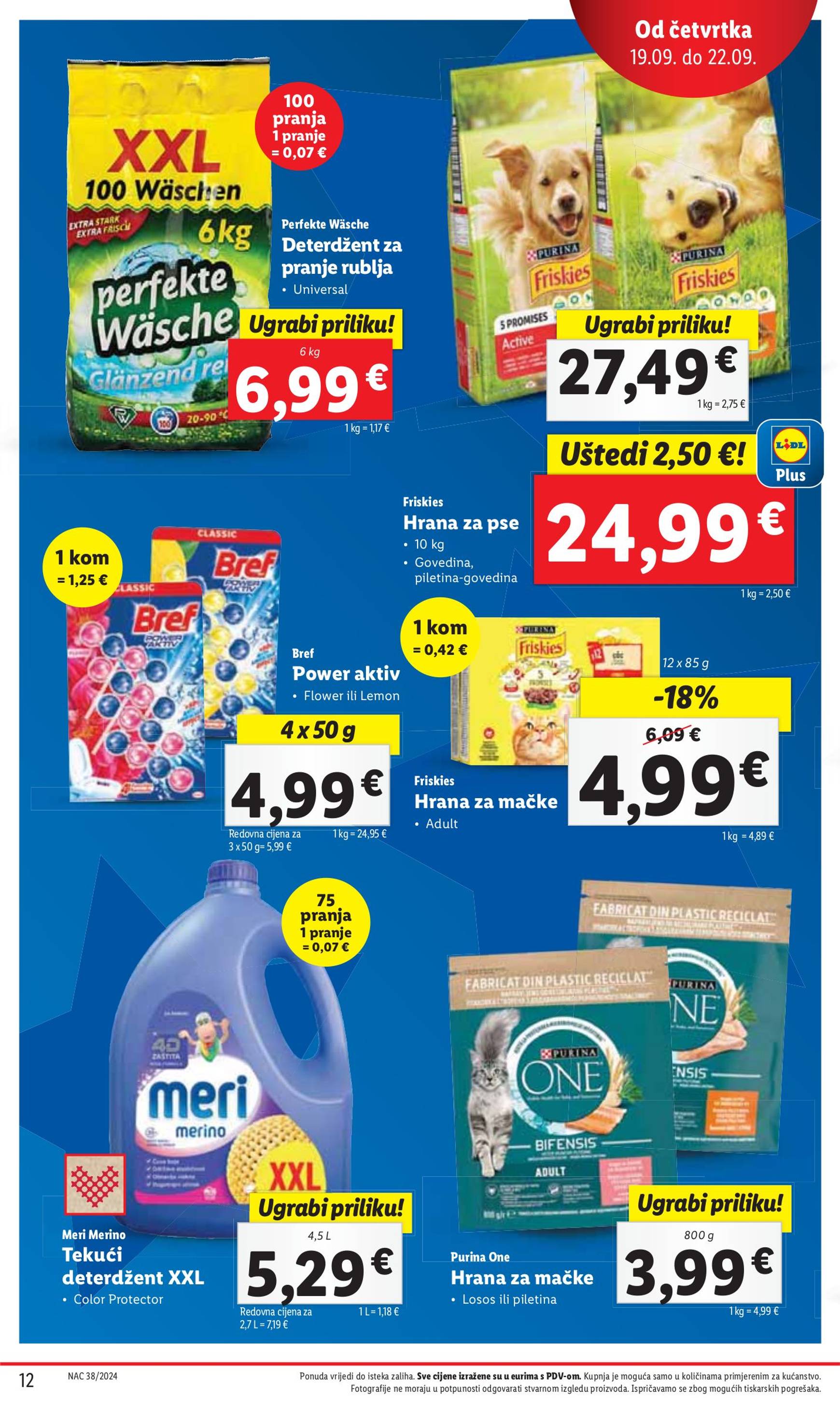 lidl - Novi katalog Lidl 19.09. - 22.09. - page: 12