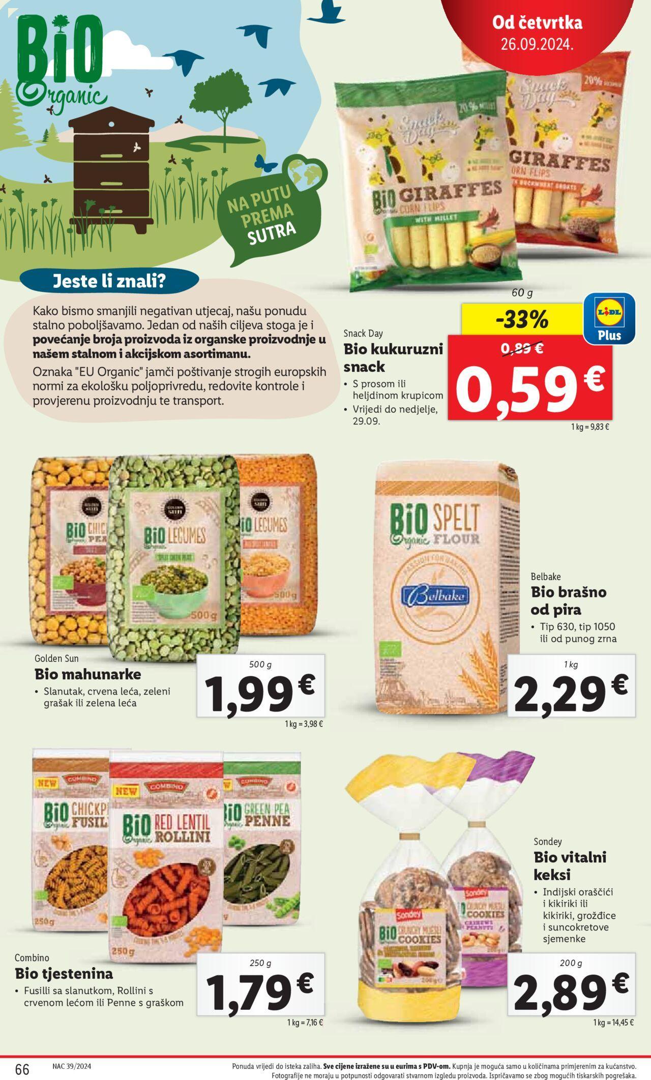 lidl - Katalog Lidl novi 23.09.2024 - 29.09.2024 - page: 66