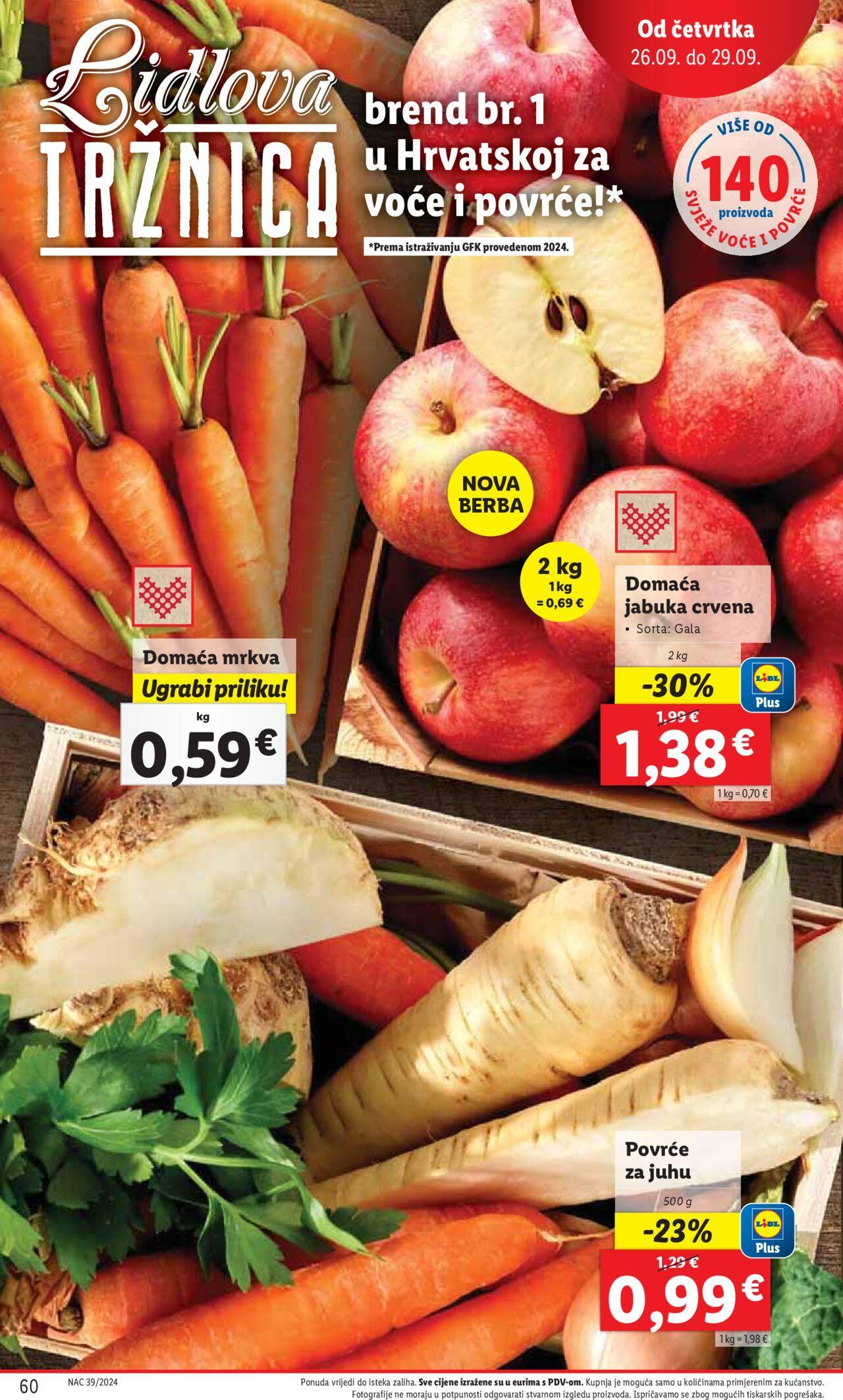 lidl - Katalog Lidl novi 23.09.2024 - 29.09.2024 - page: 60