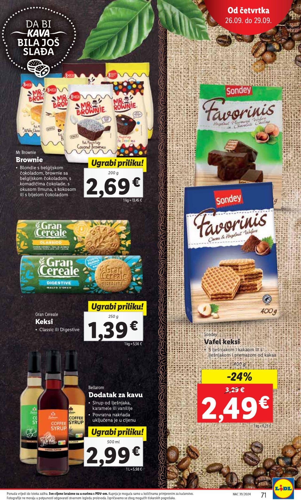 lidl - Katalog Lidl novi 23.09.2024 - 29.09.2024 - page: 71