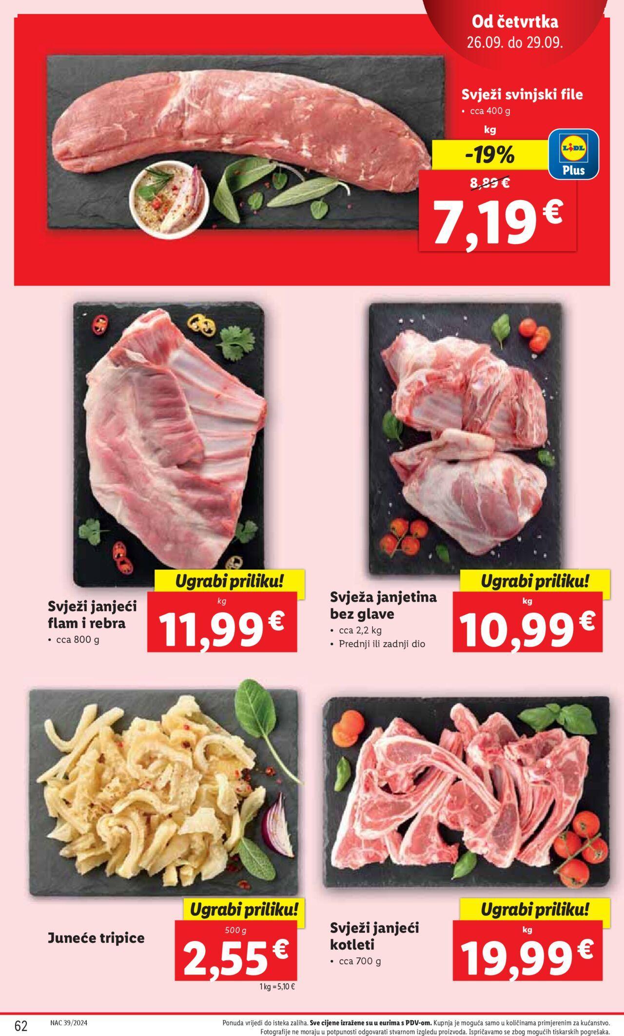 lidl - Katalog Lidl novi 23.09.2024 - 29.09.2024 - page: 62