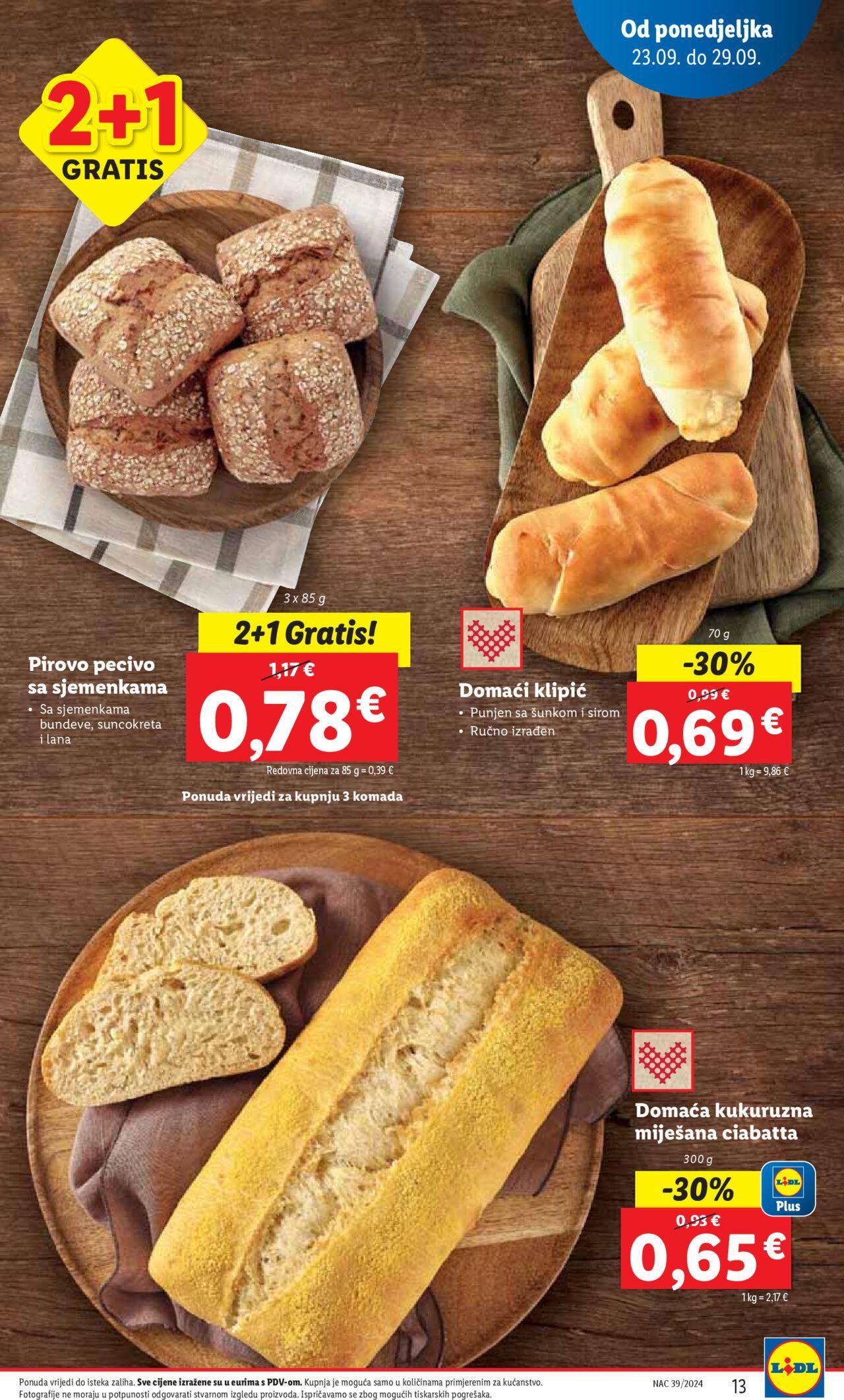 lidl - Katalog Lidl novi 23.09.2024 - 29.09.2024 - page: 13