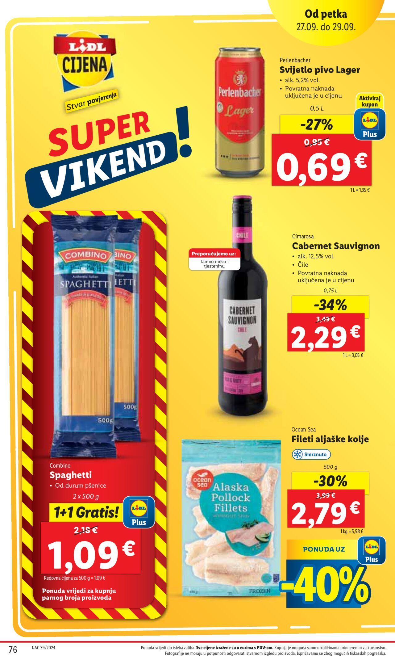 lidl - Katalog Lidl novi 23.09.2024 - 29.09.2024 - page: 76