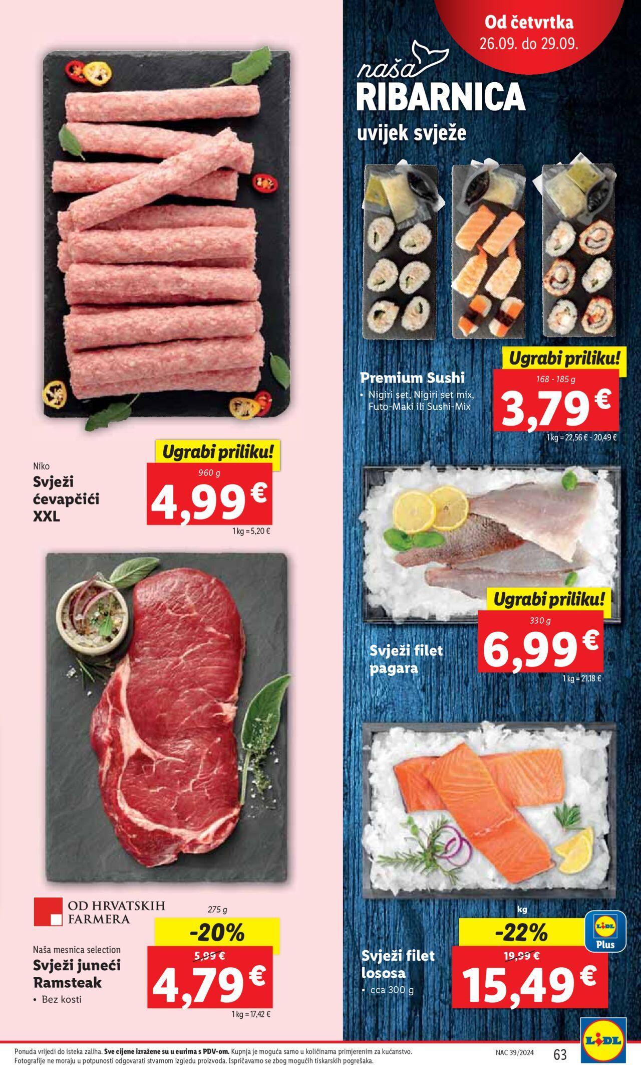 lidl - Katalog Lidl novi 23.09.2024 - 29.09.2024 - page: 63