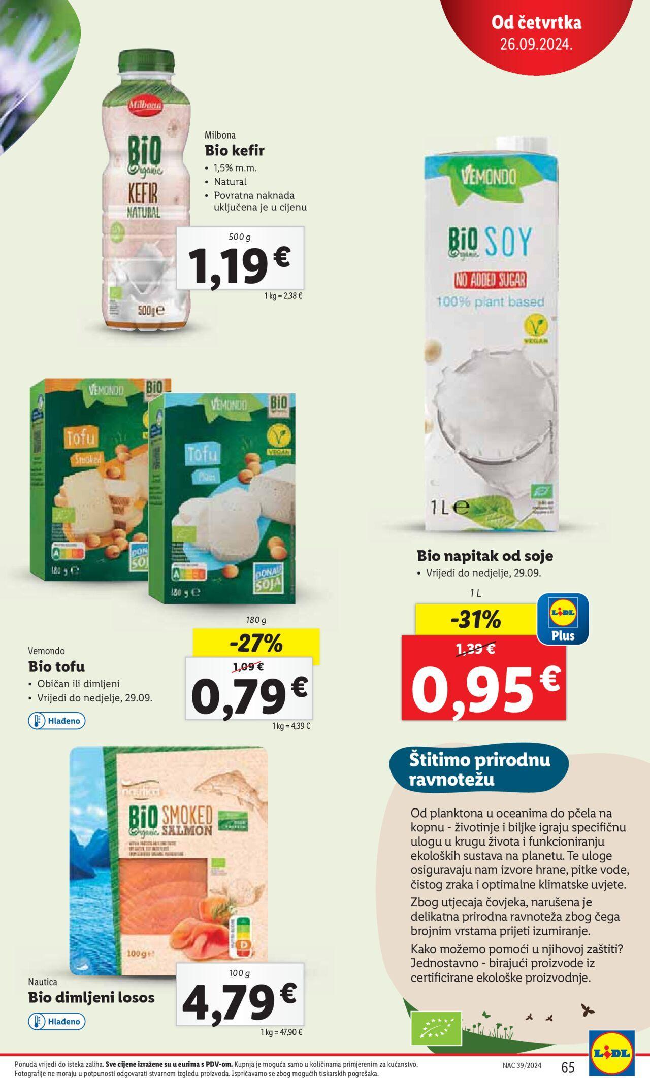 lidl - Katalog Lidl novi 23.09.2024 - 29.09.2024 - page: 65