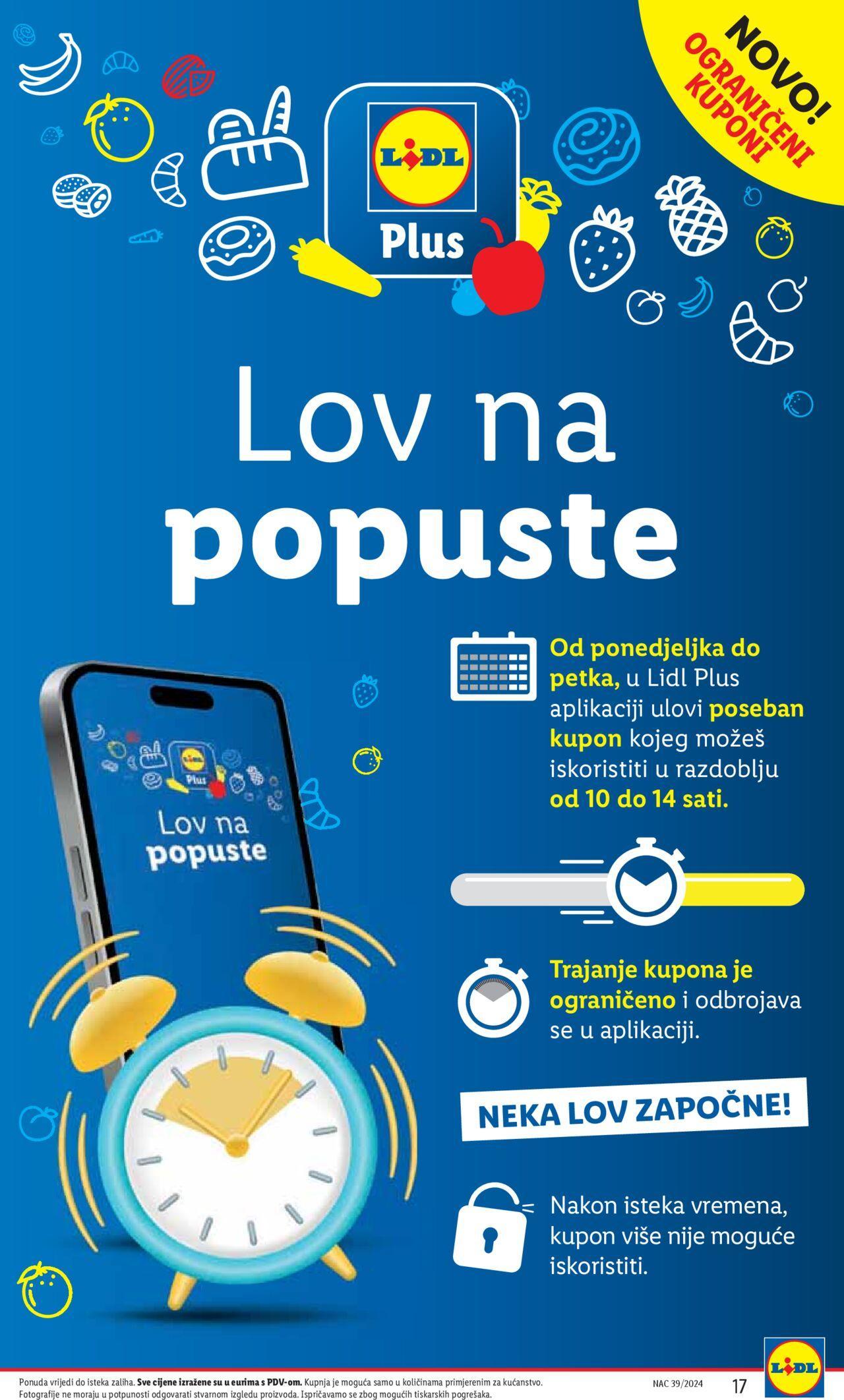 lidl - Katalog Lidl novi 23.09.2024 - 29.09.2024 - page: 17